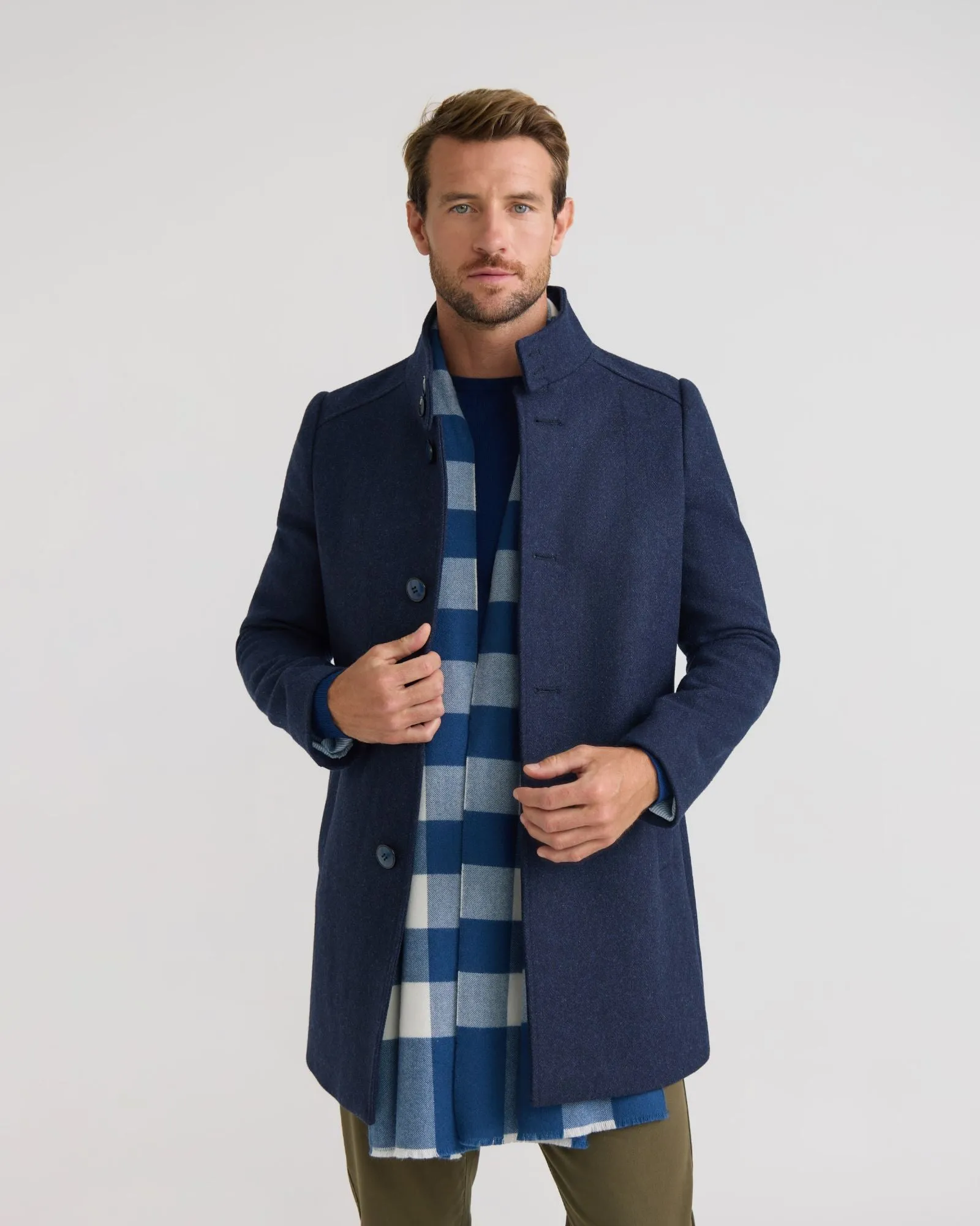 Dunbar Wool Herringbone Coat sold by Oxford Shop product image thumbnail 5