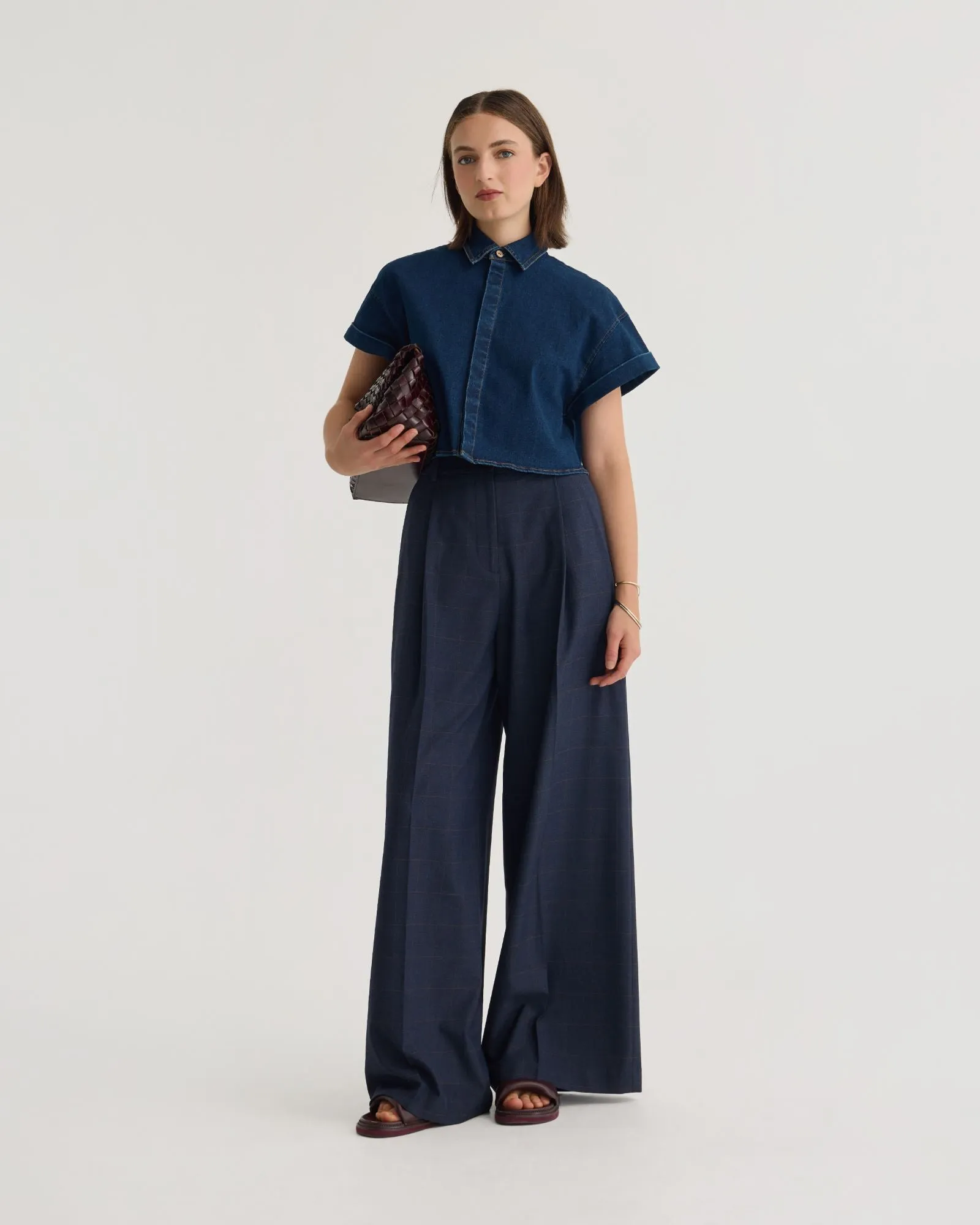 Margot Checked Pants sold by Oxford Shop product image thumbnail 5