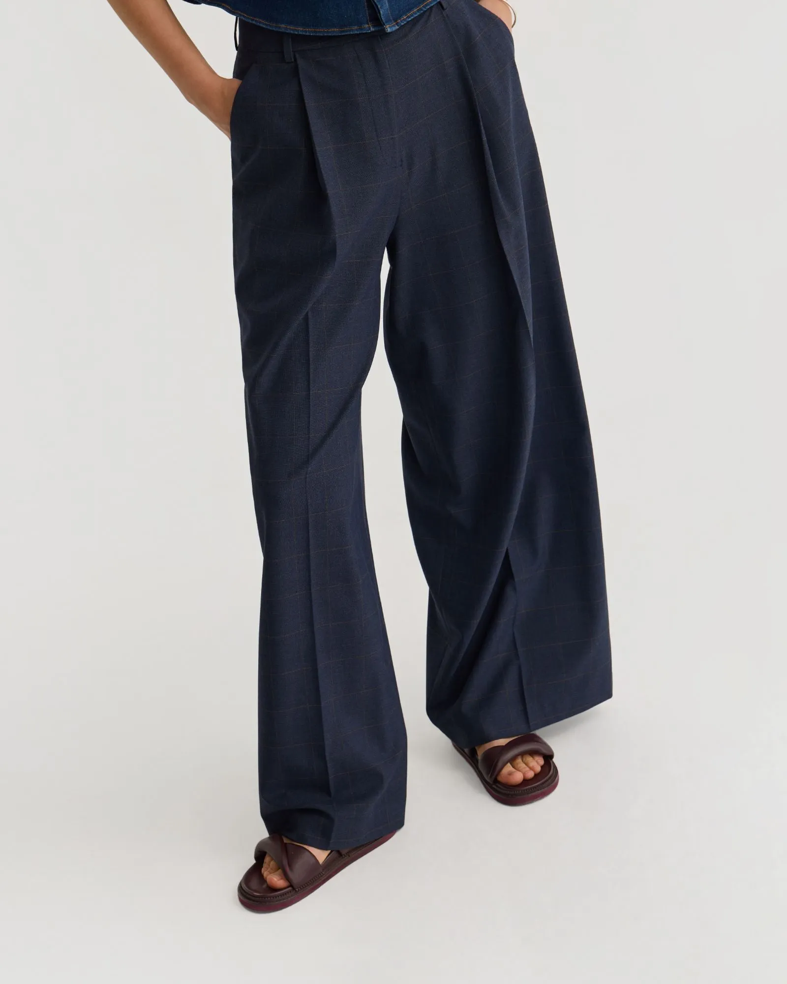 Margot Checked Pants sold by Oxford Shop product image thumbnail 4