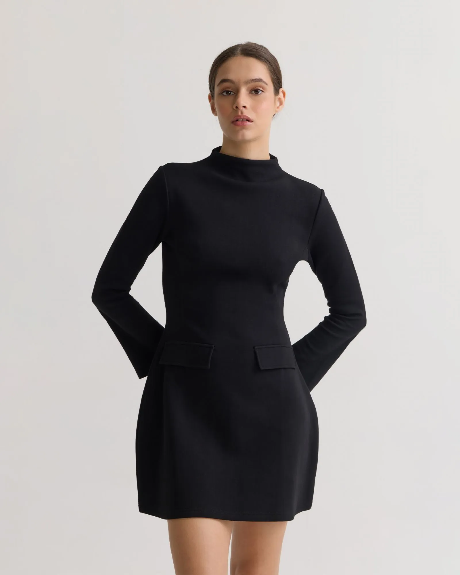 Zoe Scuba Mini Dress sold by Oxford Shop product image thumbnail 4
