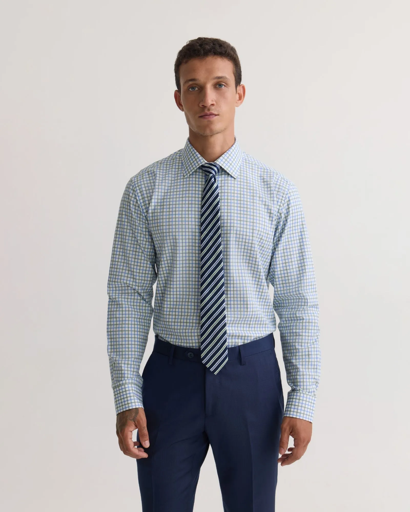 Islington Classic Fit Check Shirt sold by Oxford Shop product image thumbnail 5