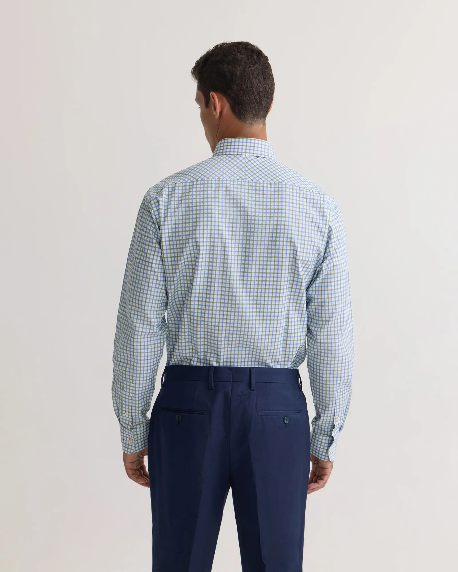 Islington Classic Fit Check Shirt sold by Oxford Shop product image thumbnail 3