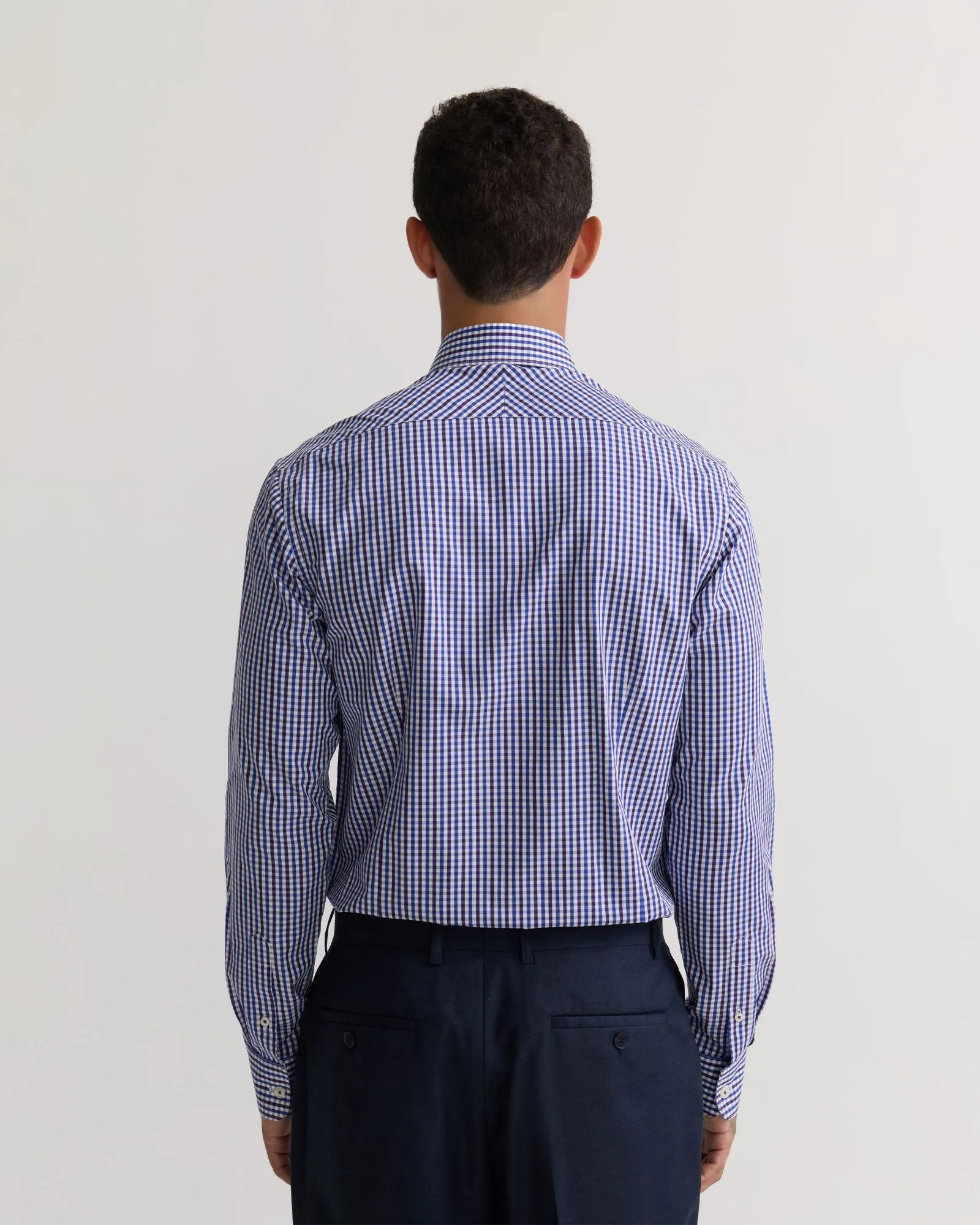Beckton Slim Fit Checked Shirt sold by Oxford Shop product image thumbnail 2
