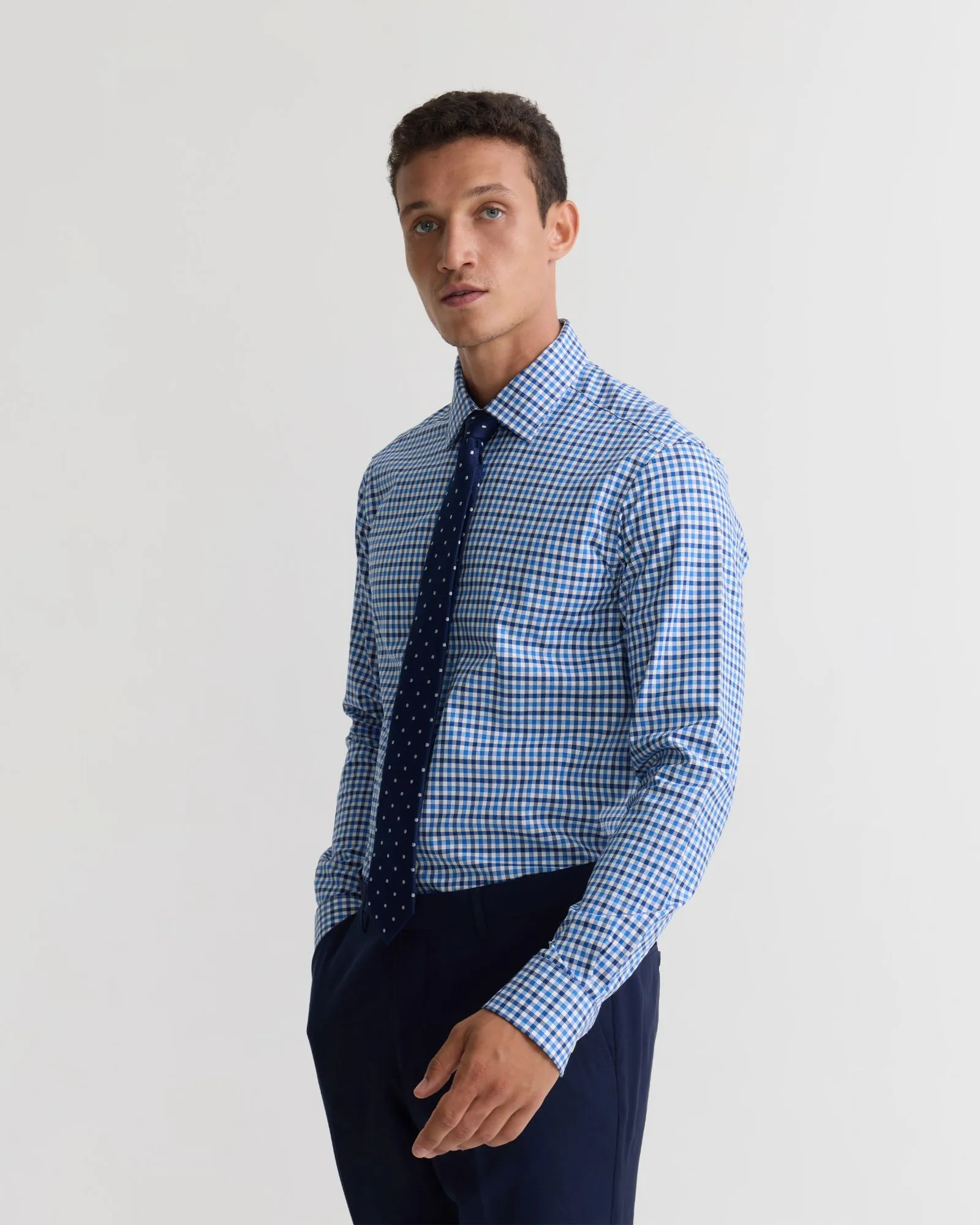 Beckton Slim Fit Checked Shirt sold by Oxford Shop