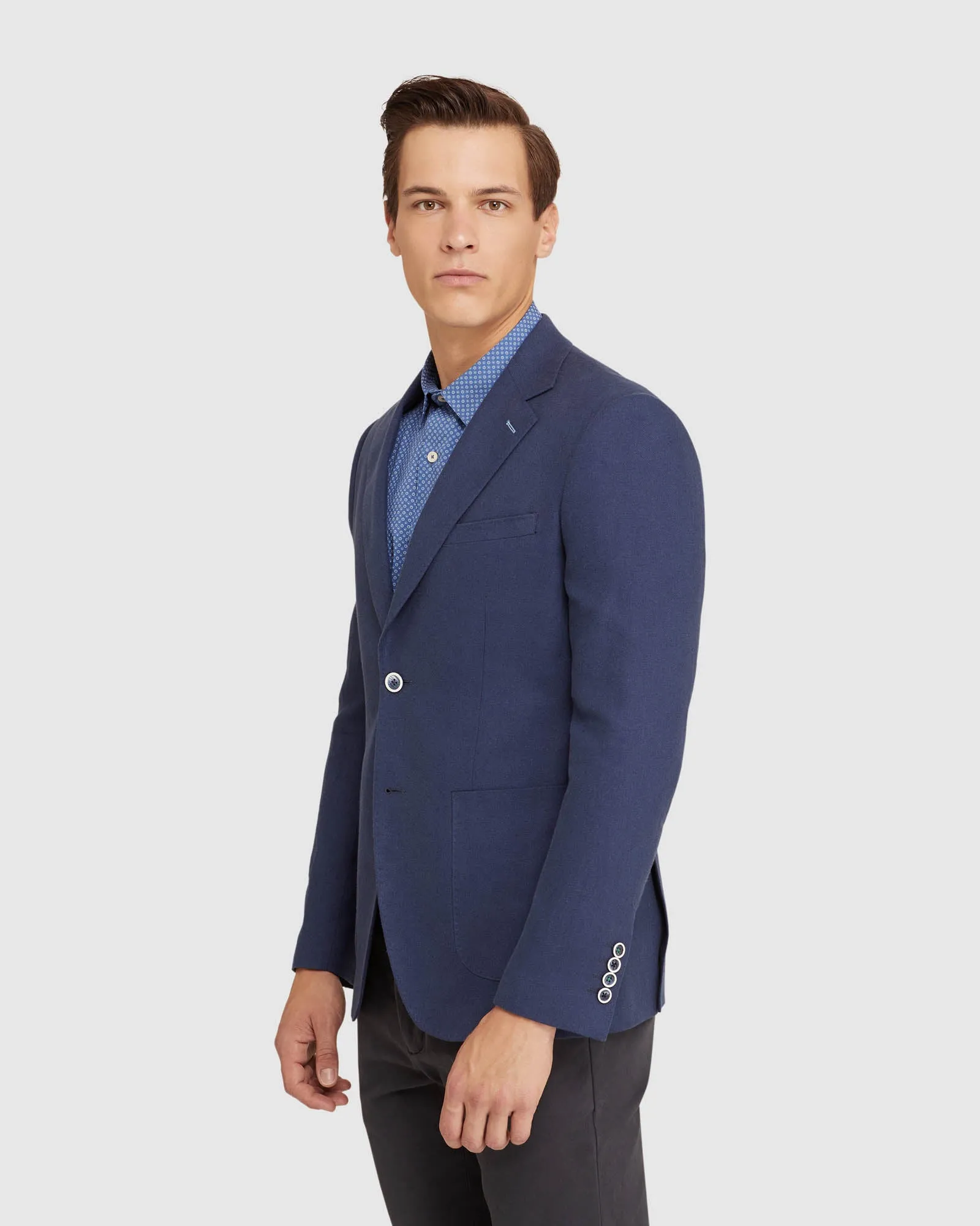 Blake Linen Blend Blazer sold by Oxford Shop product image thumbnail 2