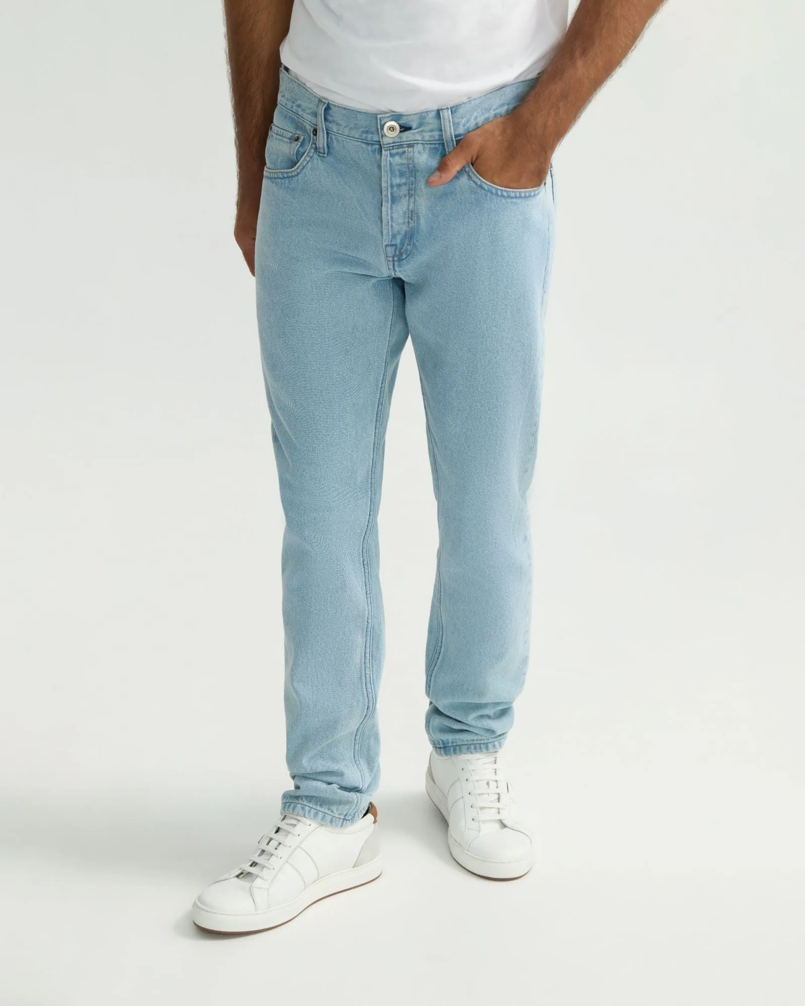 Roscoe Light Wash Denim Jeans sold by Oxford Shop product image thumbnail 4