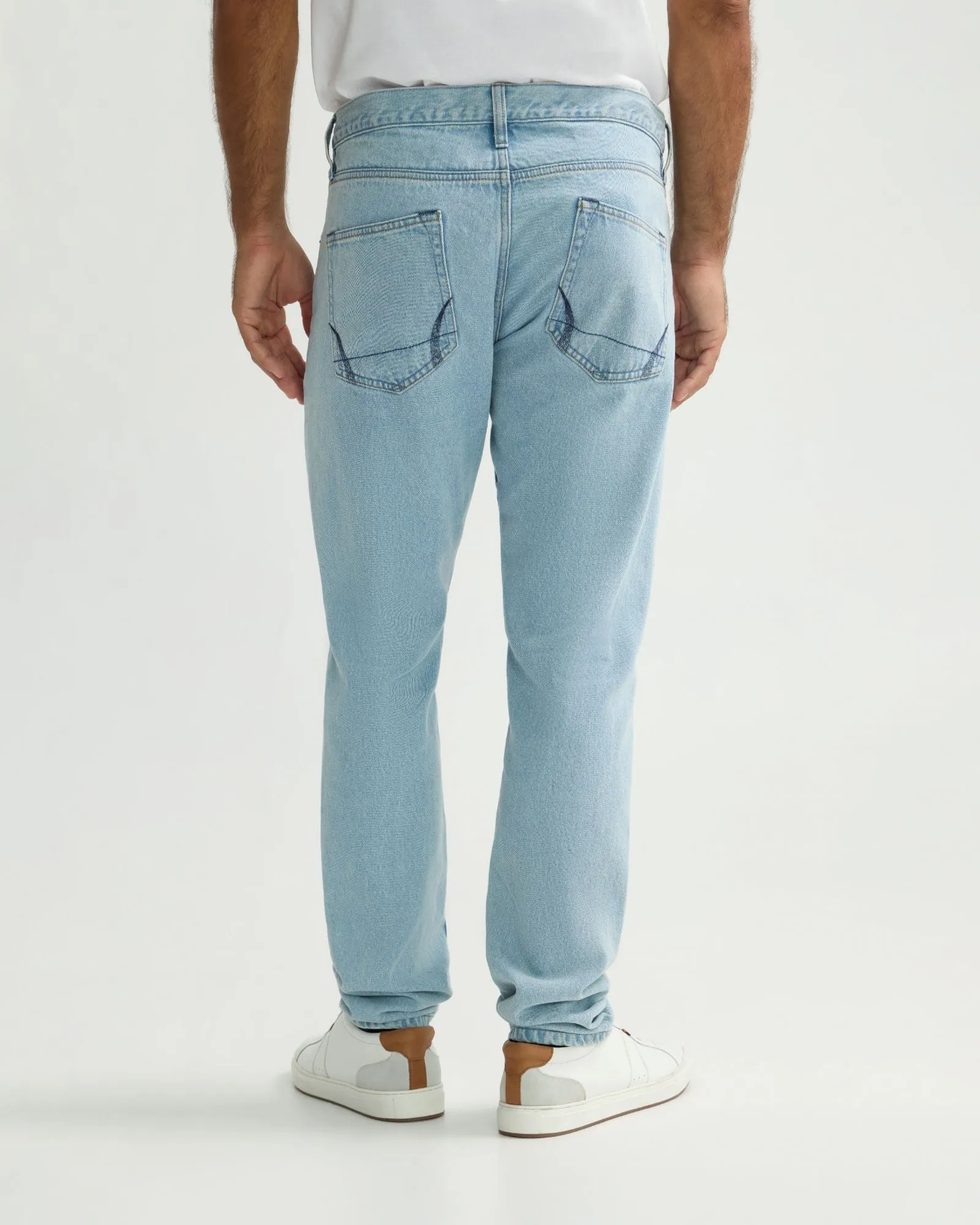 Roscoe Light Wash Denim Jeans sold by Oxford Shop product image thumbnail 3