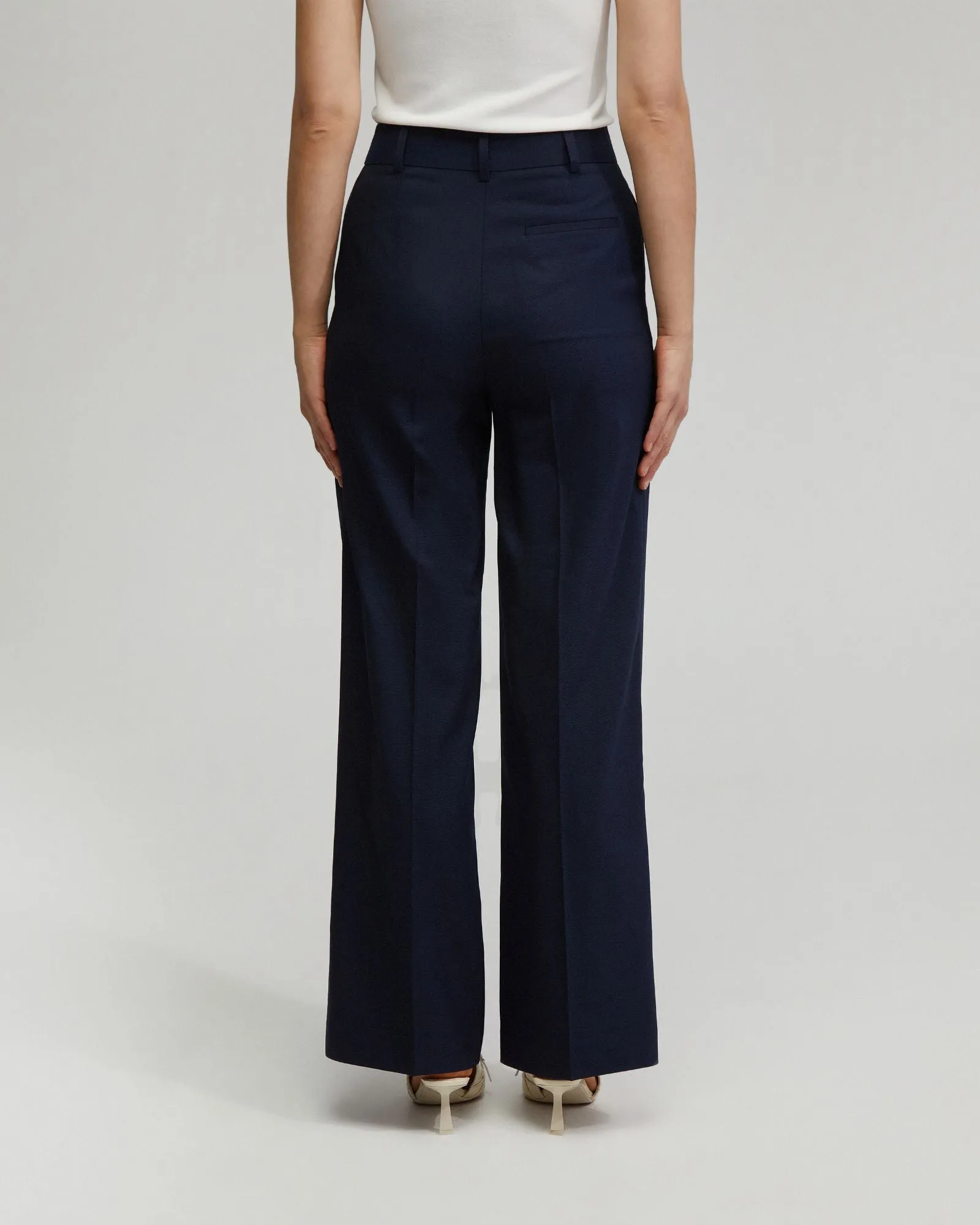 Lydia Wool Stretch Suit Trousers sold by Oxford Shop product image thumbnail 3