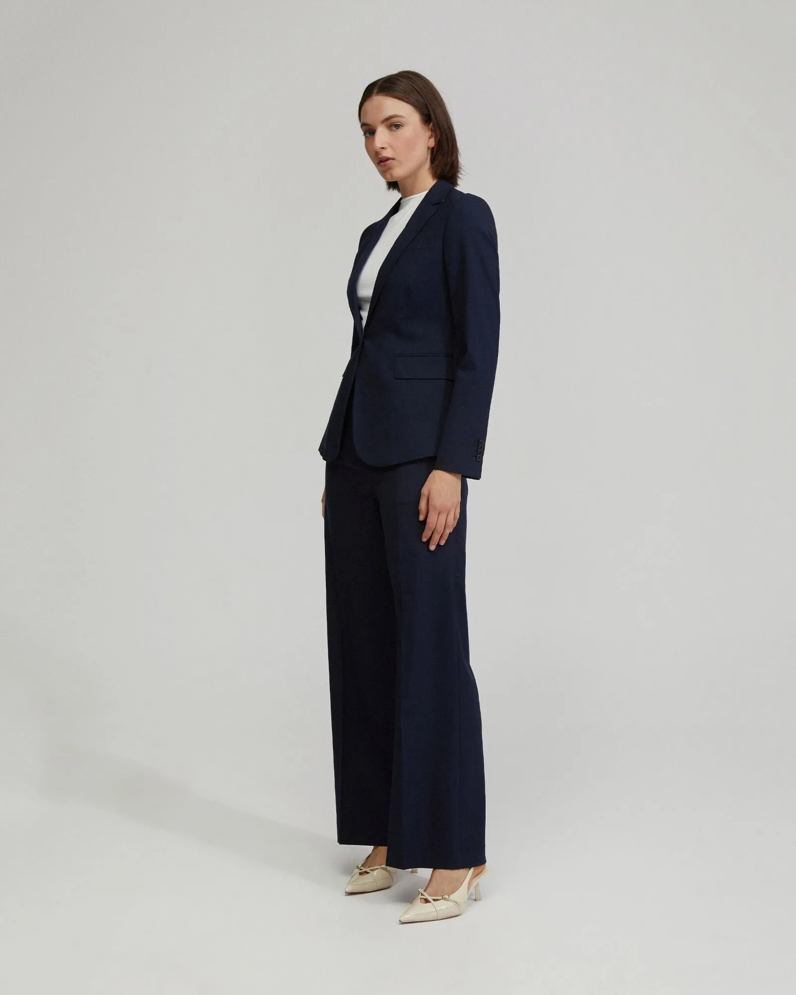 Lydia Wool Stretch Suit Trousers sold by Oxford Shop product image thumbnail 5