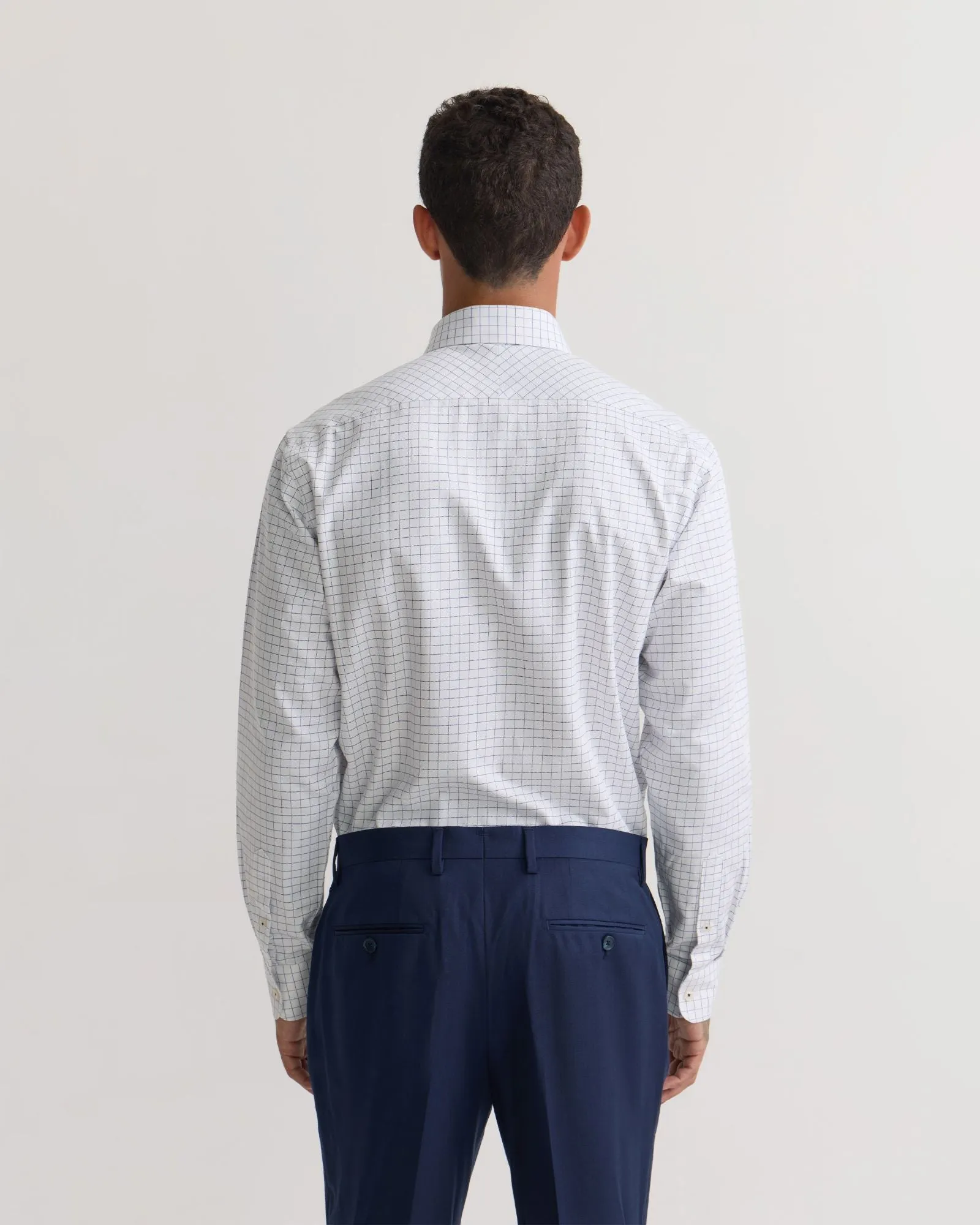 Islington Classic Fit Check Shirt sold by Oxford Shop product image thumbnail 3