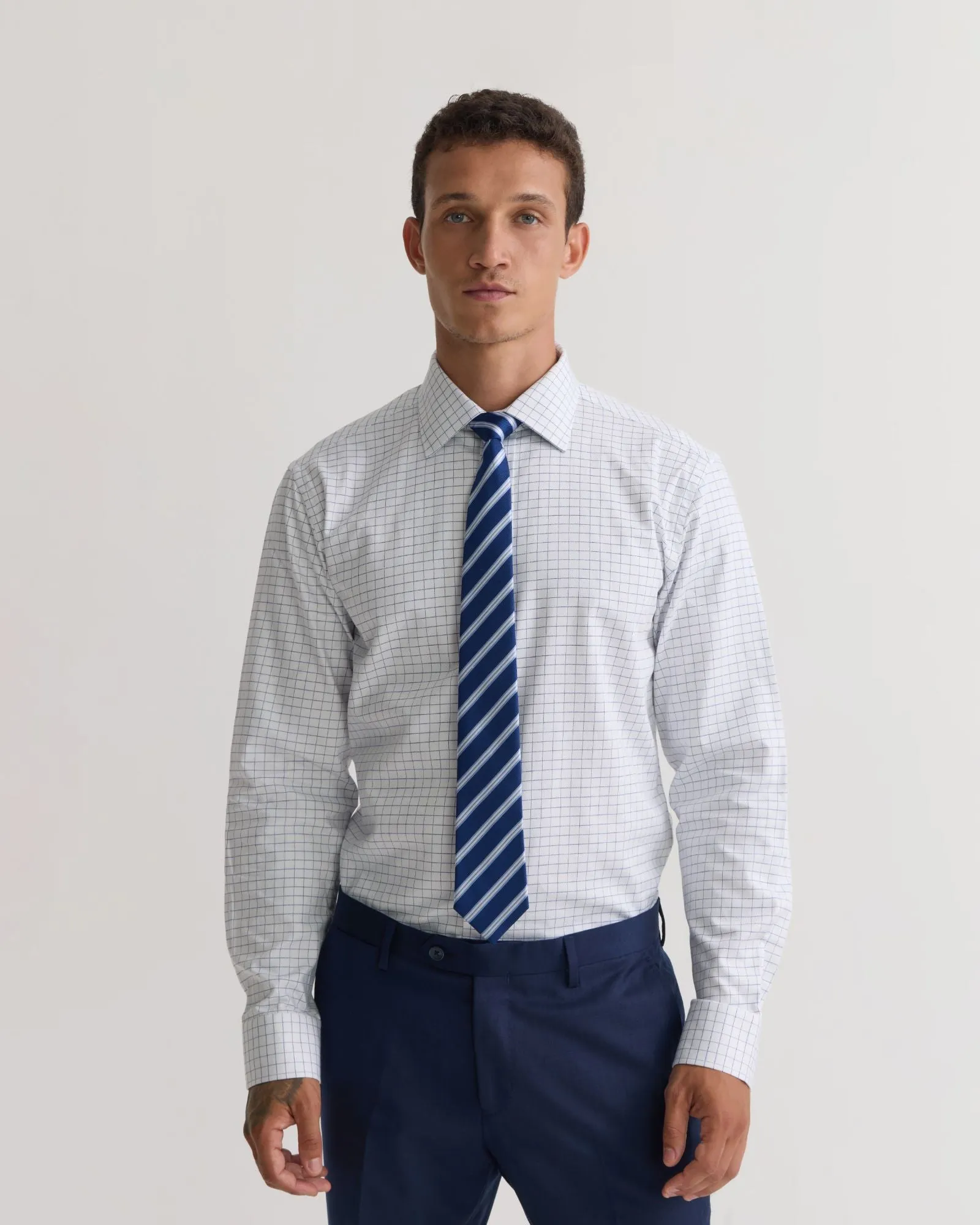 Islington Classic Fit Check Shirt sold by Oxford Shop product image thumbnail 5