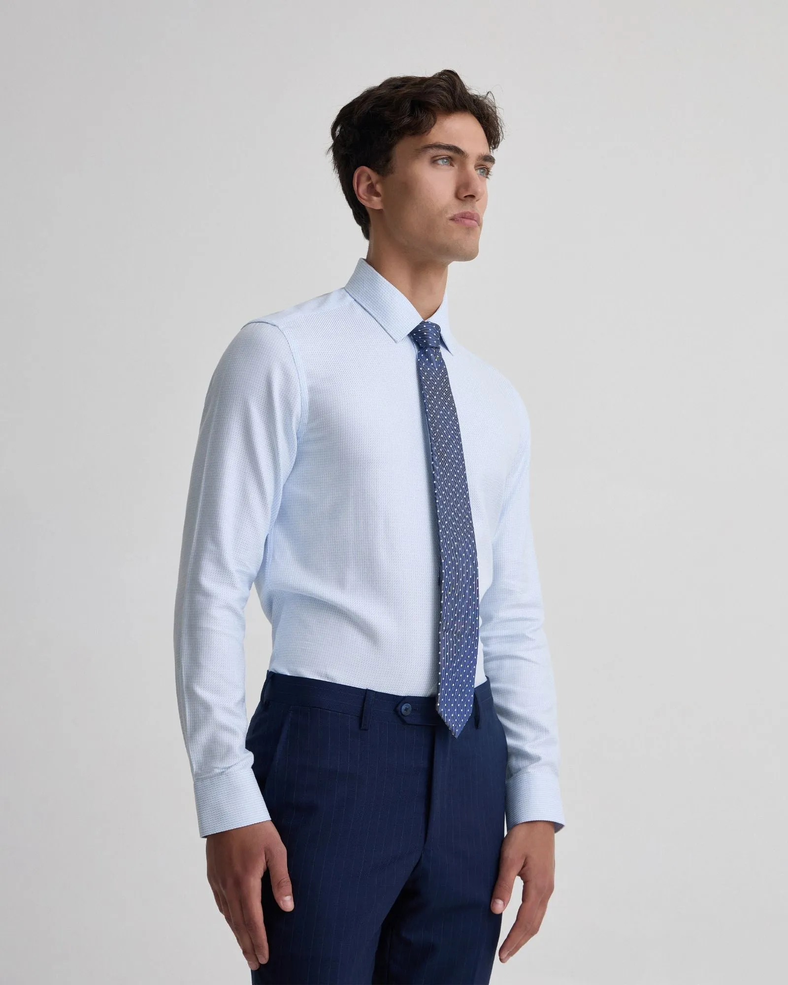 Beckton Slim Fit Cotton Shirt sold by Oxford Shop product image thumbnail 2