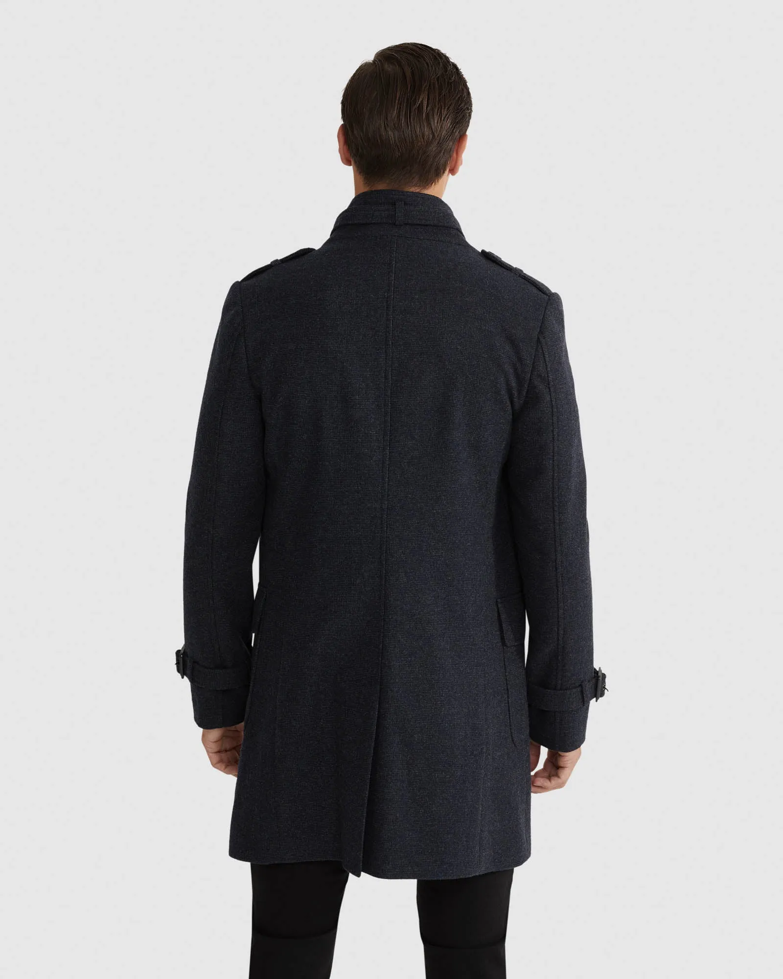 Roger Wool Rich Overcoat sold by Oxford Shop product image thumbnail 3