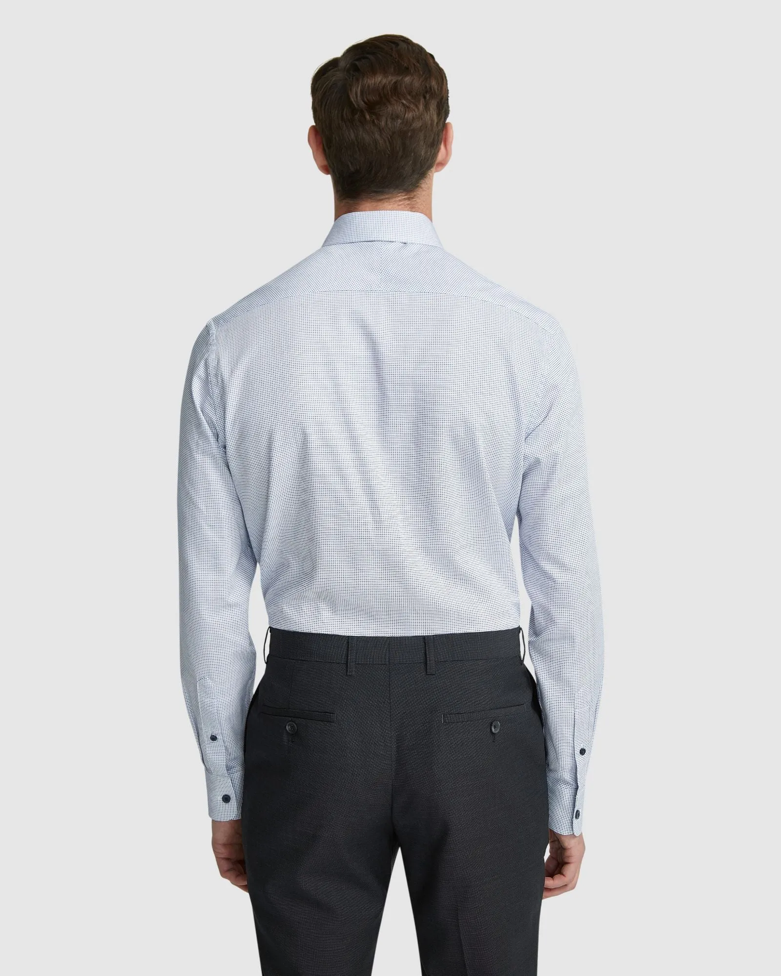 Islington Dobby Shirt sold by Oxford Shop product image thumbnail 3