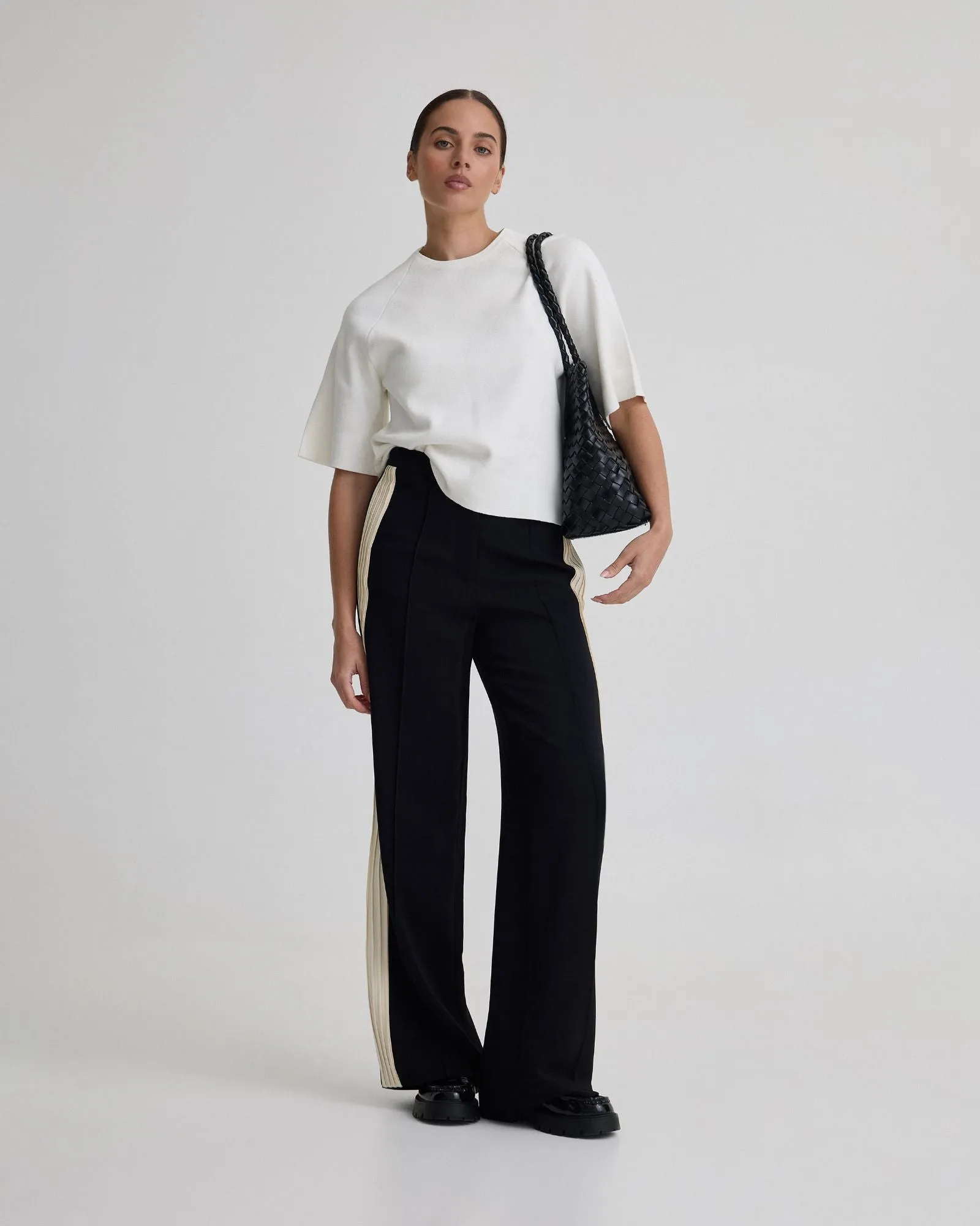 Ines Contrast Panel Pants sold by Oxford Shop product image thumbnail 5