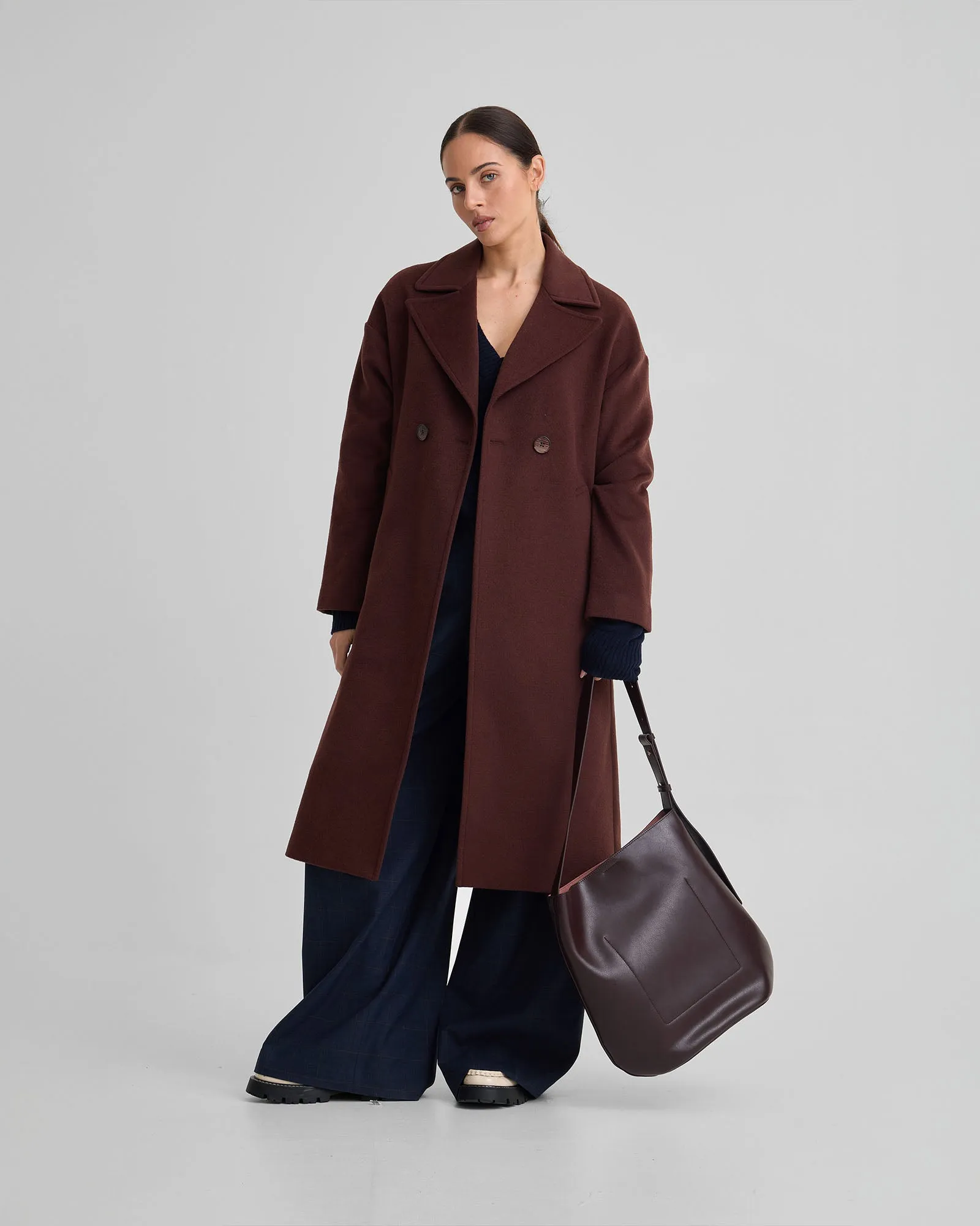 Celia Wool Coat sold by Oxford Shop