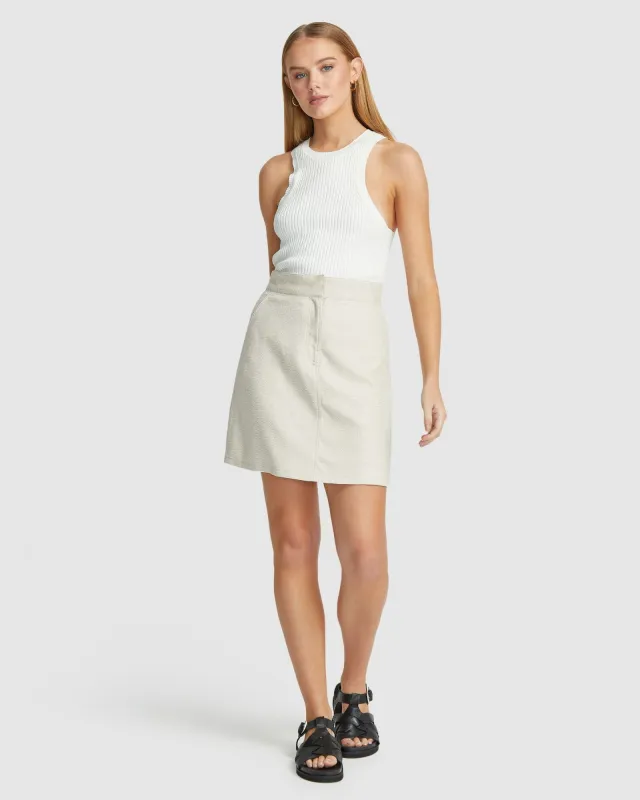 Hepburn Eco Suit Skirt sold by Oxford Shop