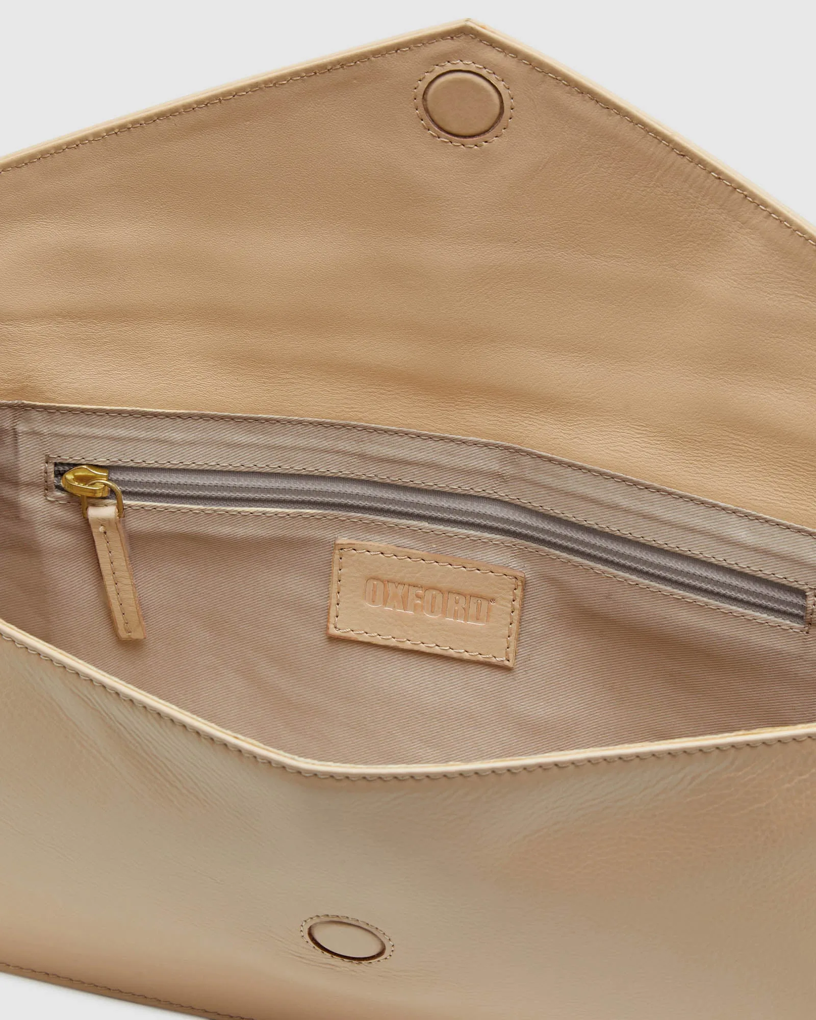 Geneva Leather Envelope Bag sold by Oxford Shop product image thumbnail 3