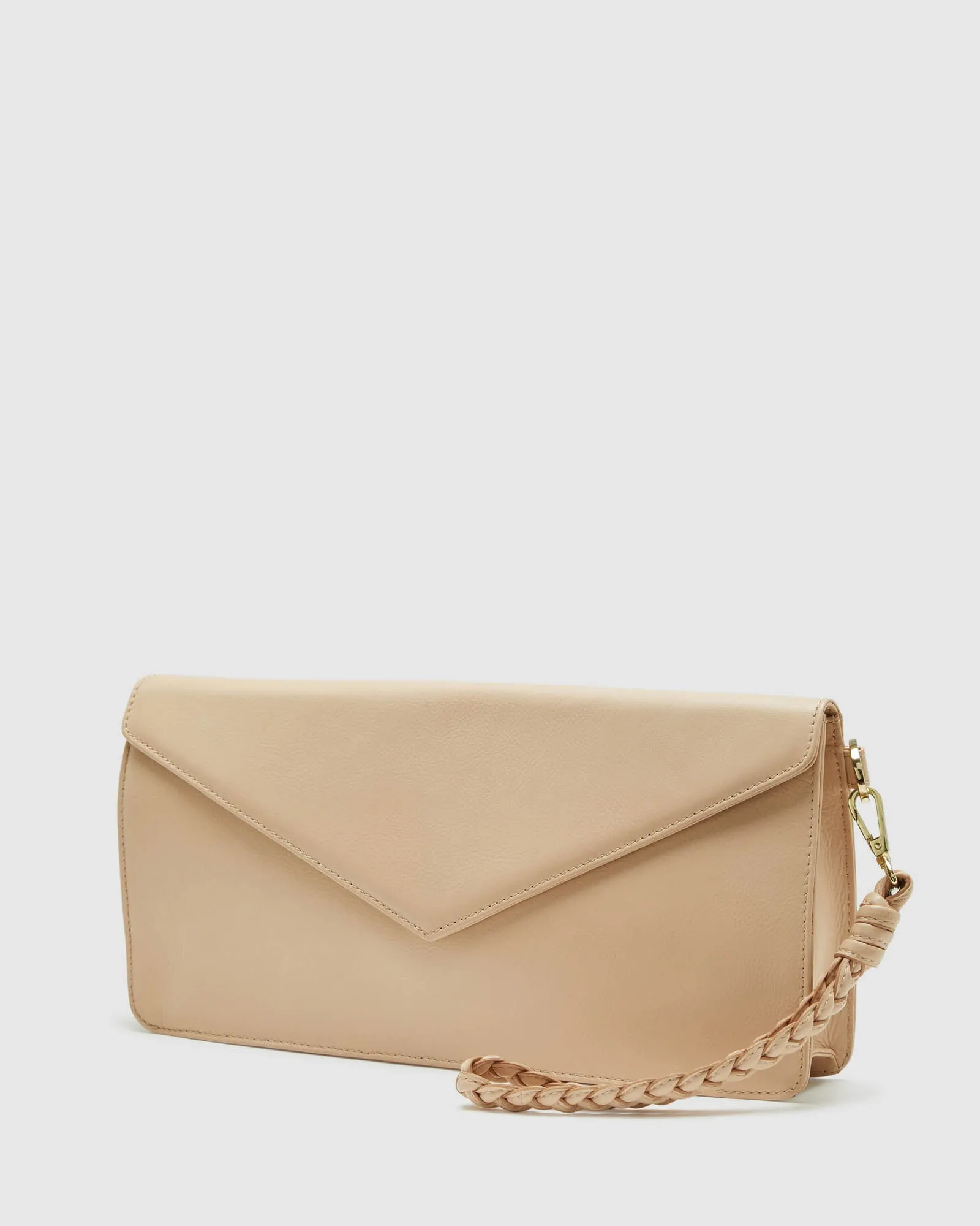 Geneva Leather Envelope Bag sold by Oxford Shop