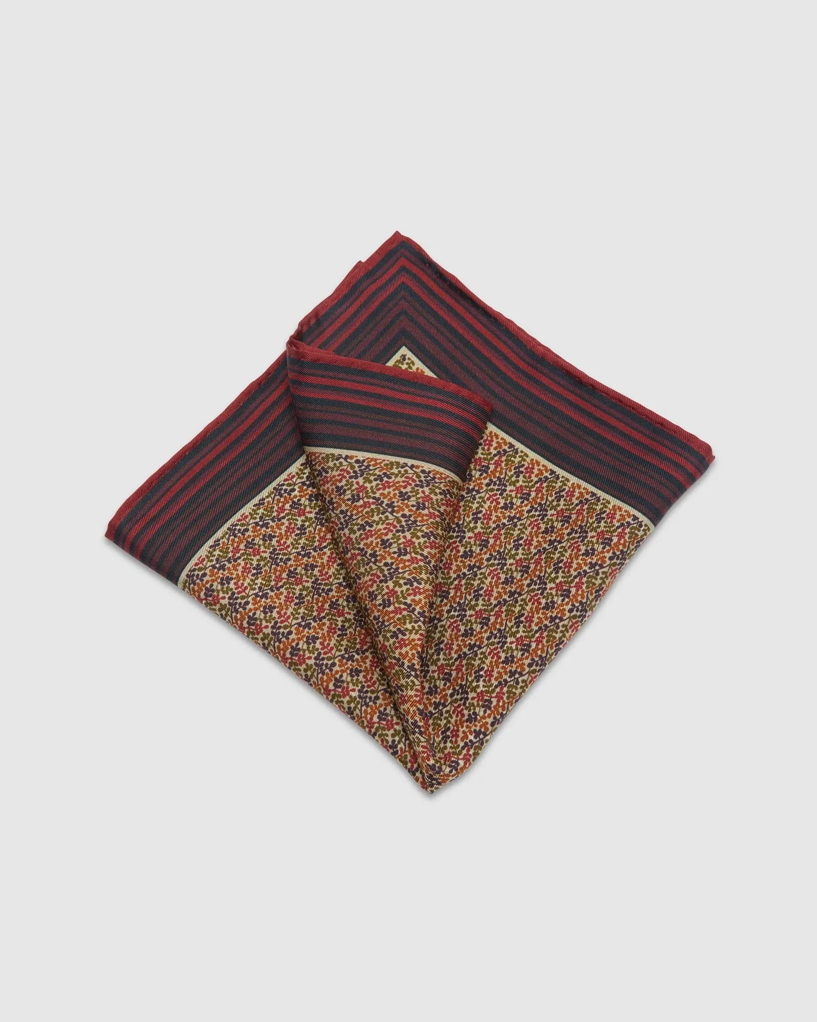 Bracken Ditzy Pocket Square sold by Oxford Shop