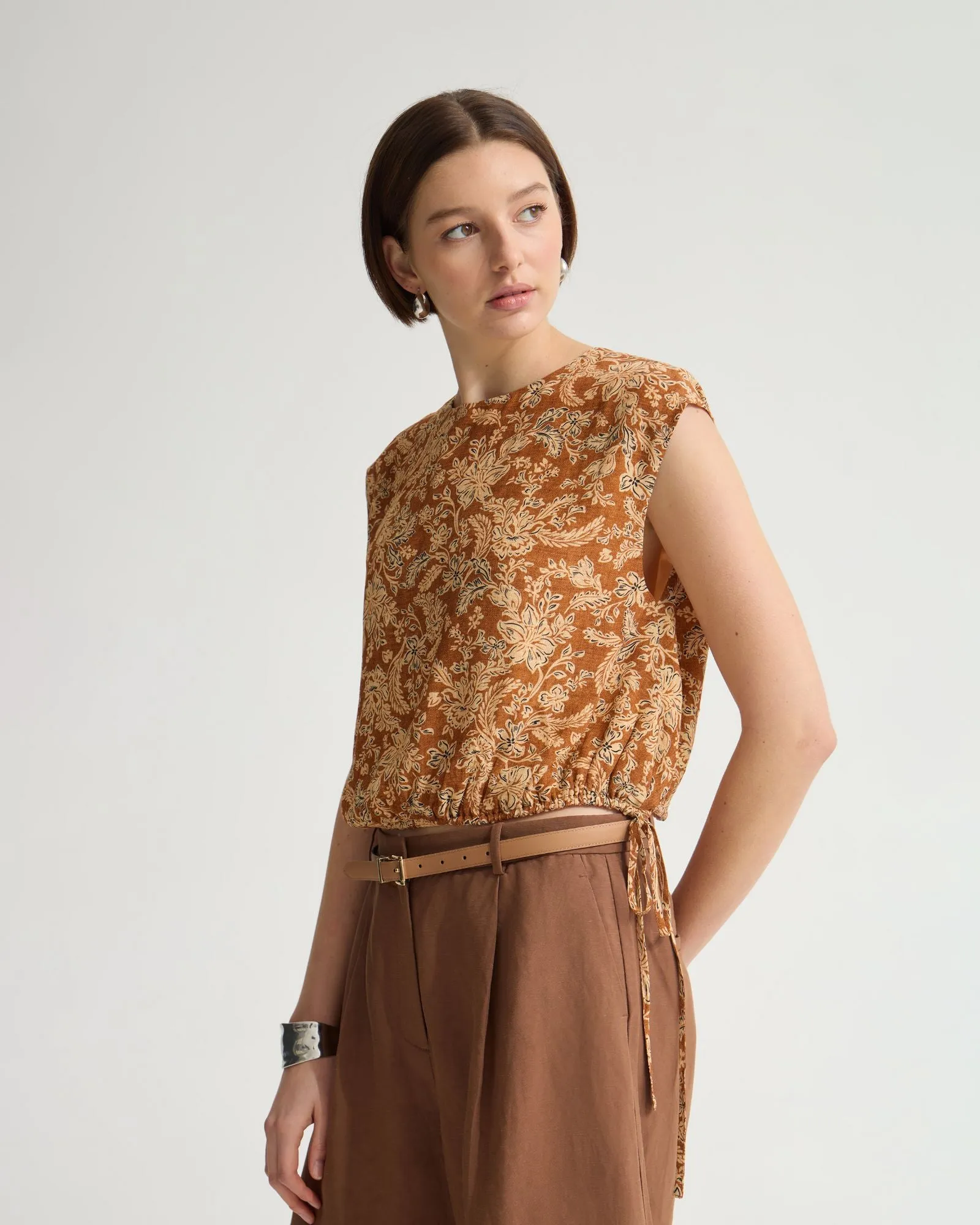 Kiralee Printed Top sold by Oxford Shop product image thumbnail 4
