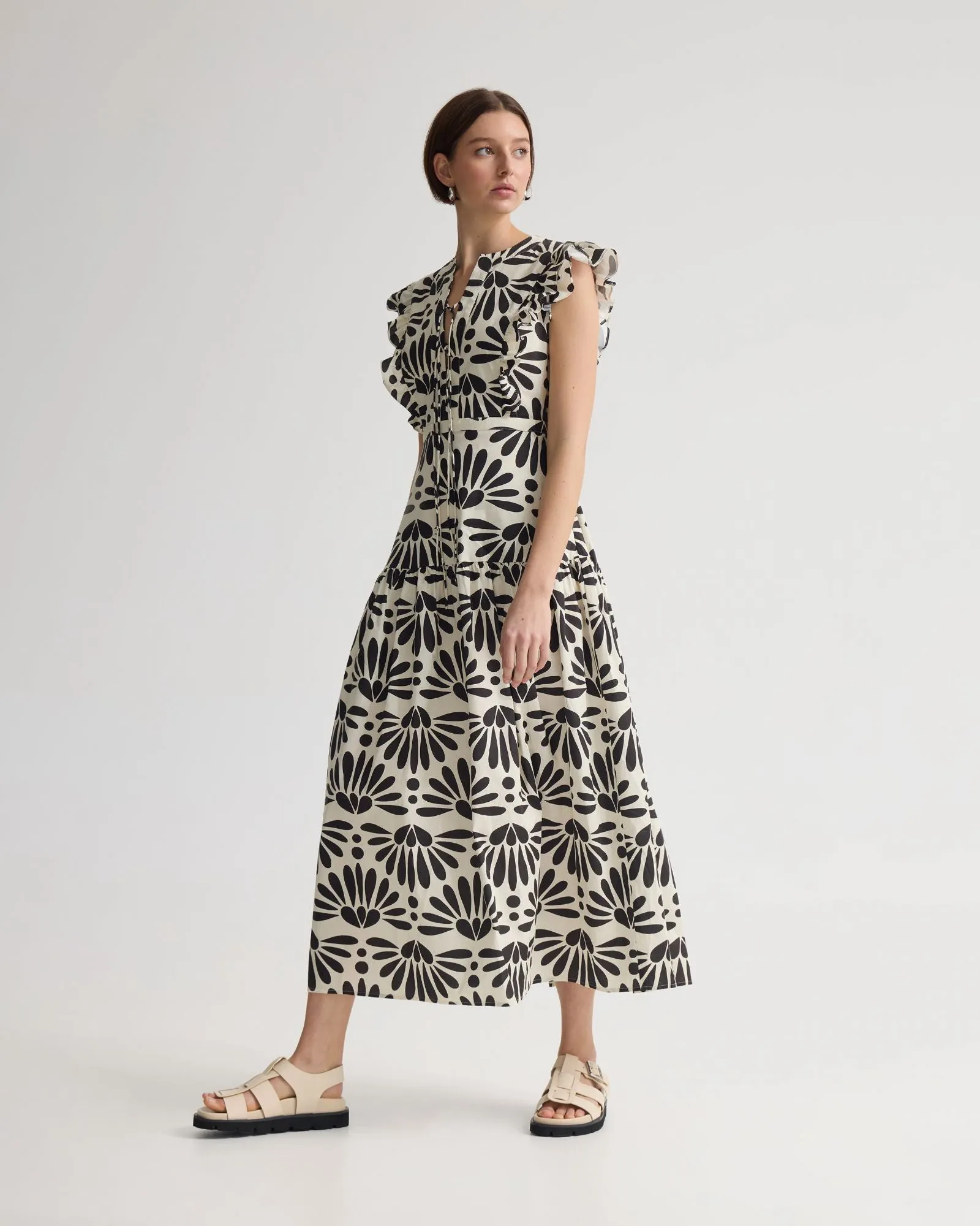 Willa Geo Print Dress sold by Oxford Shop product image thumbnail 2