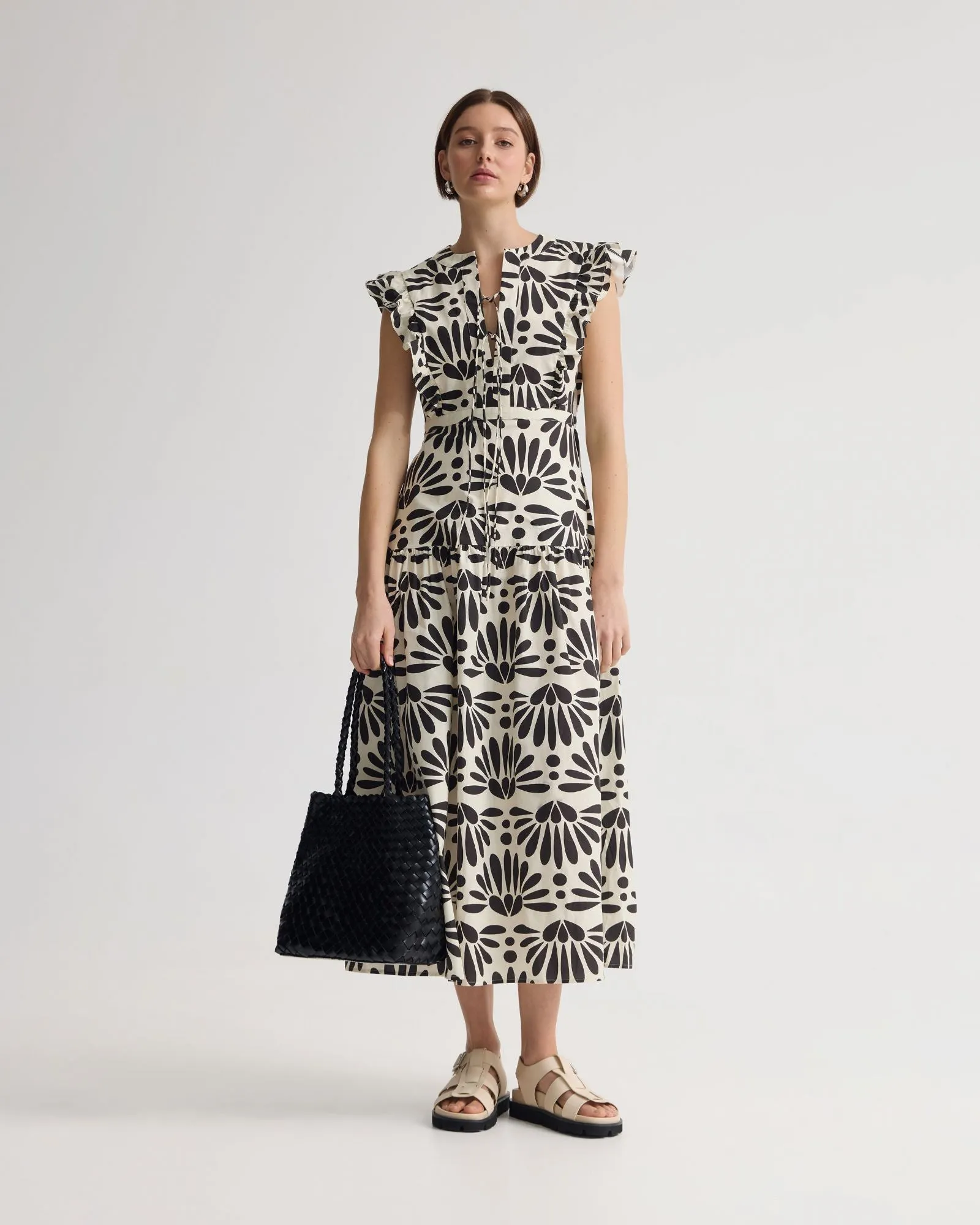 Willa Geo Print Dress sold by Oxford Shop