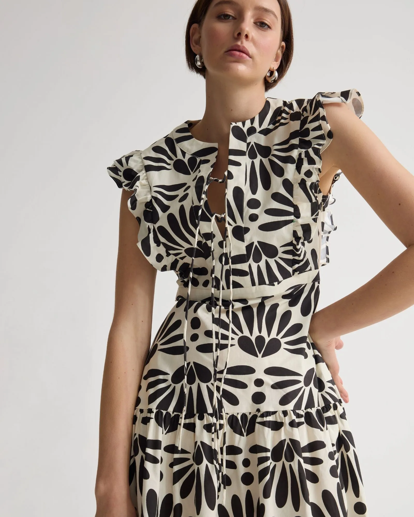 Willa Geo Print Dress sold by Oxford Shop product image thumbnail 4