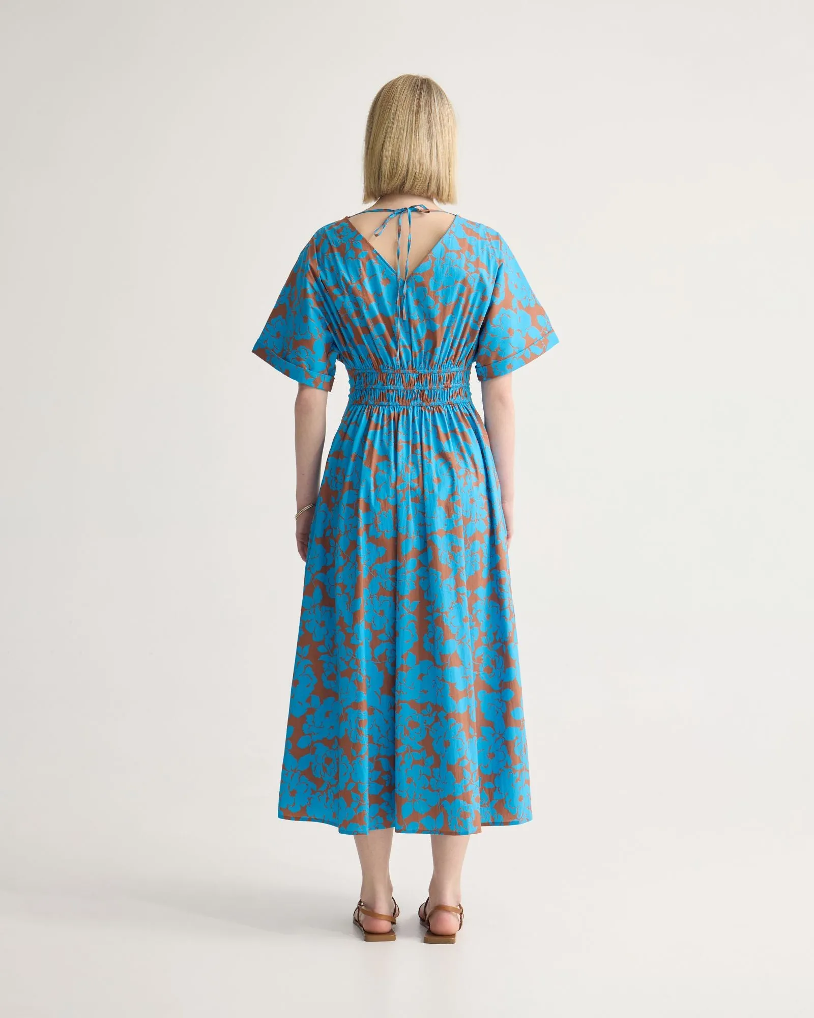 Blaire Printed Cotton Dress sold by Oxford Shop product image thumbnail 3