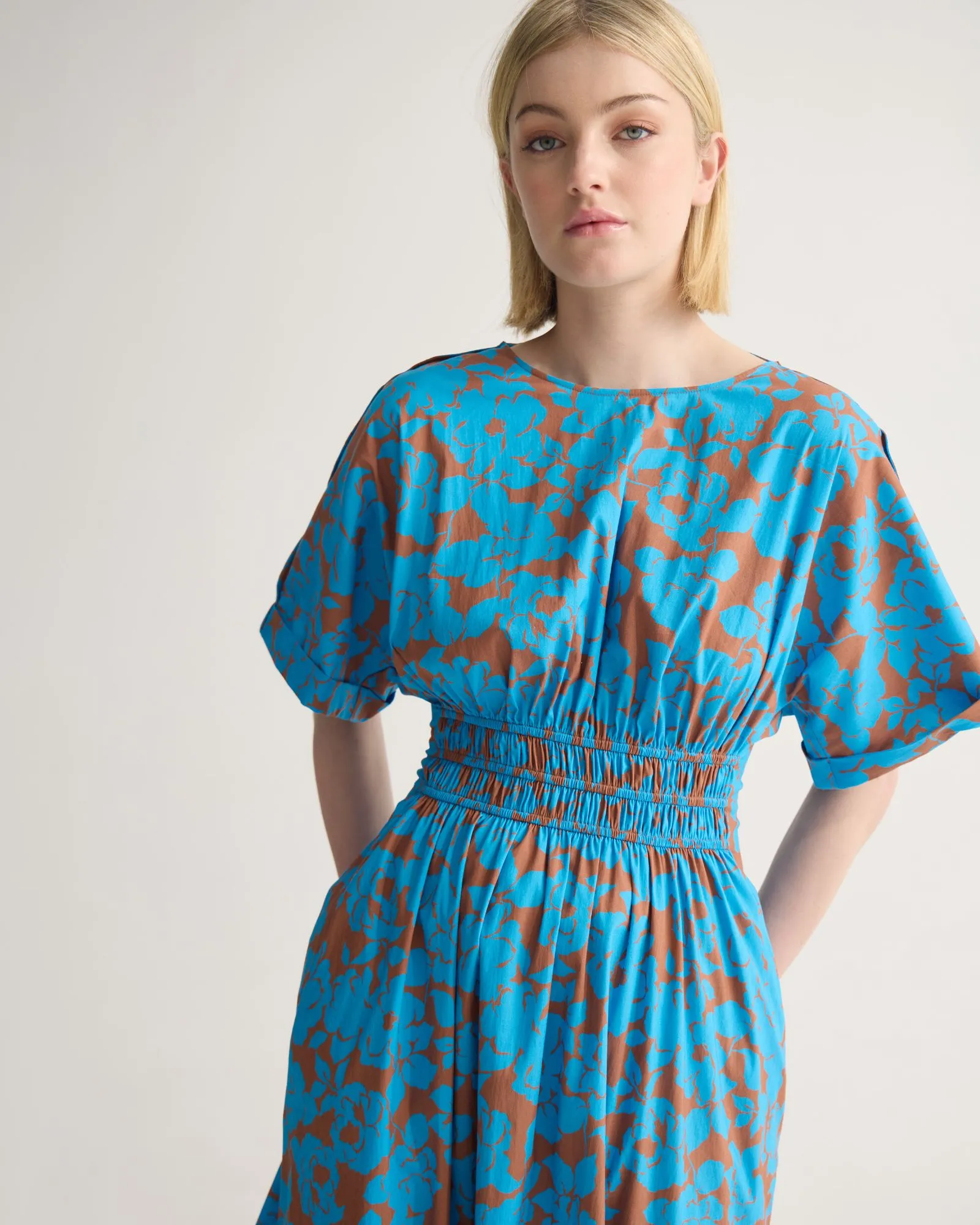 Blaire Printed Cotton Dress sold by Oxford Shop product image thumbnail 5
