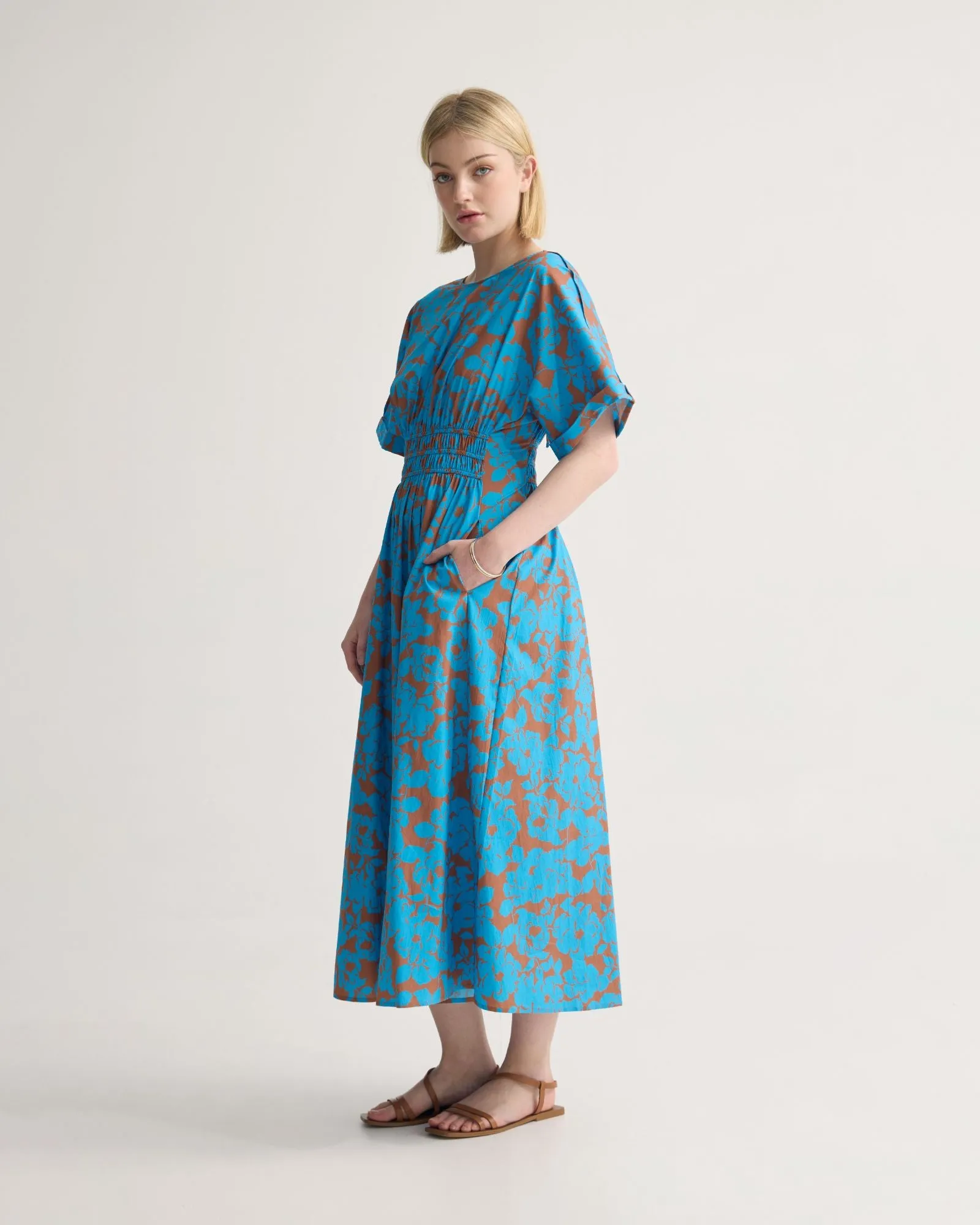 Blaire Printed Cotton Dress sold by Oxford Shop product image thumbnail 2