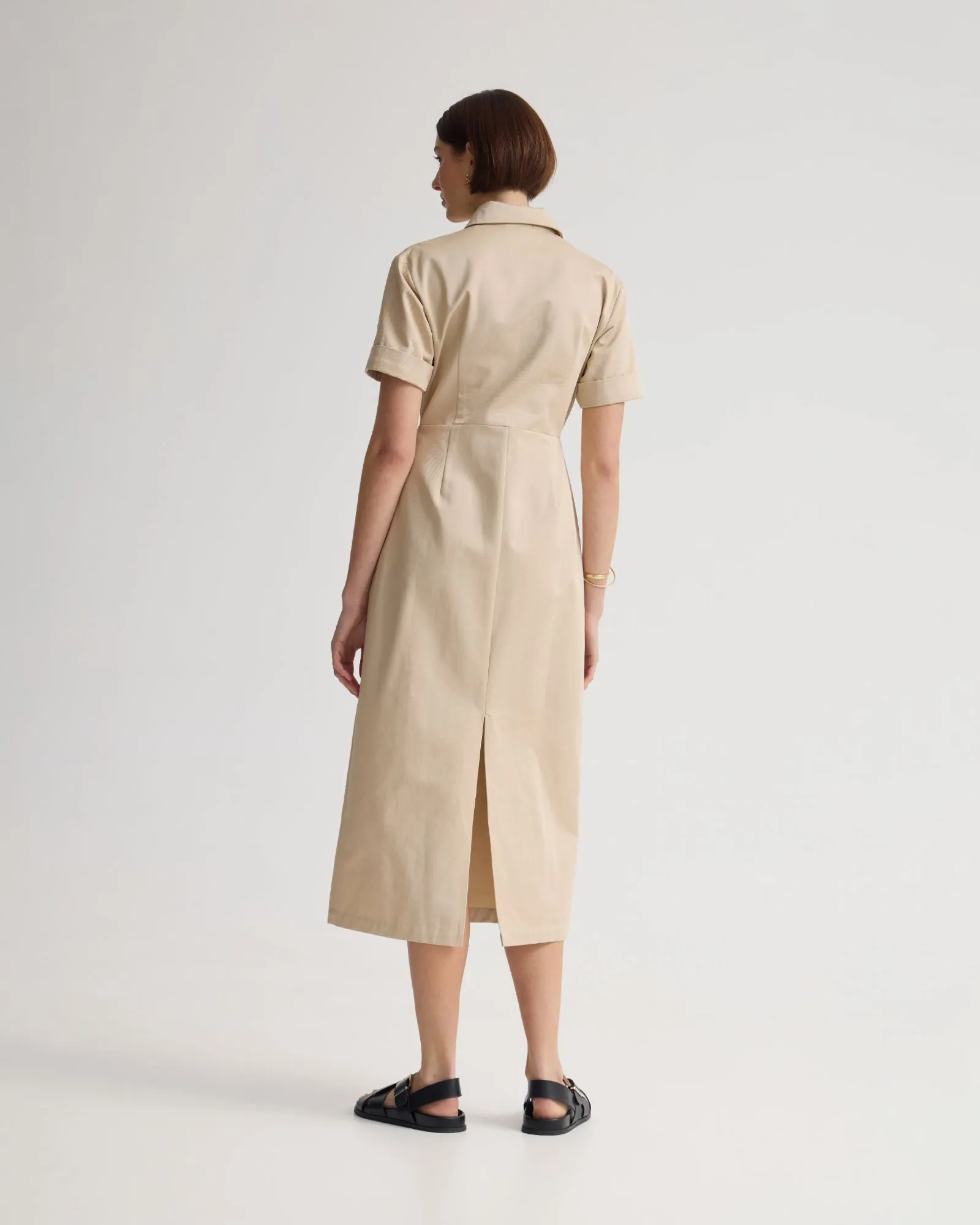 Megan Cotton Safari Dress sold by Oxford Shop product image thumbnail 3