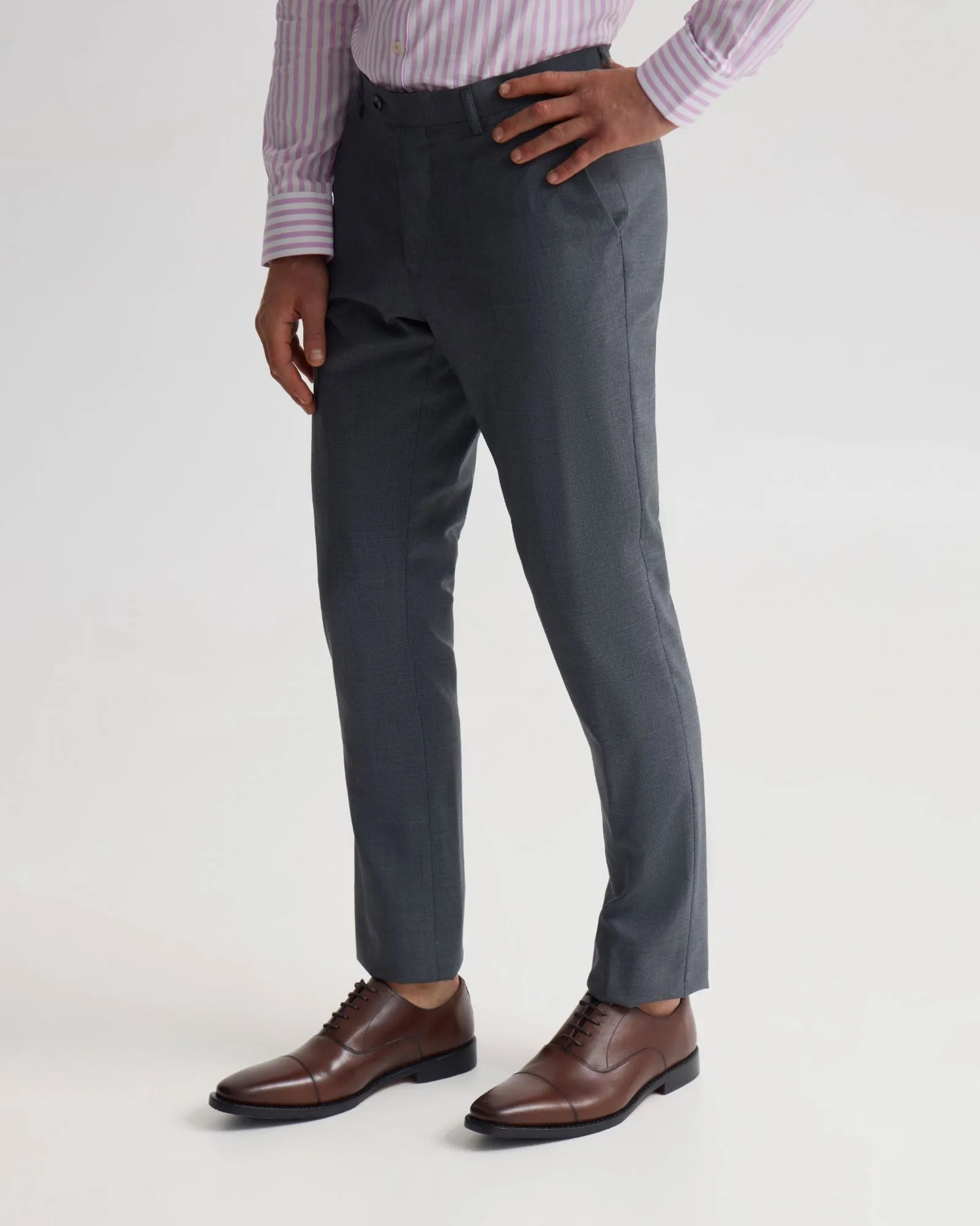 Byron Wool Suit Trousers sold by Oxford Shop product image thumbnail 4