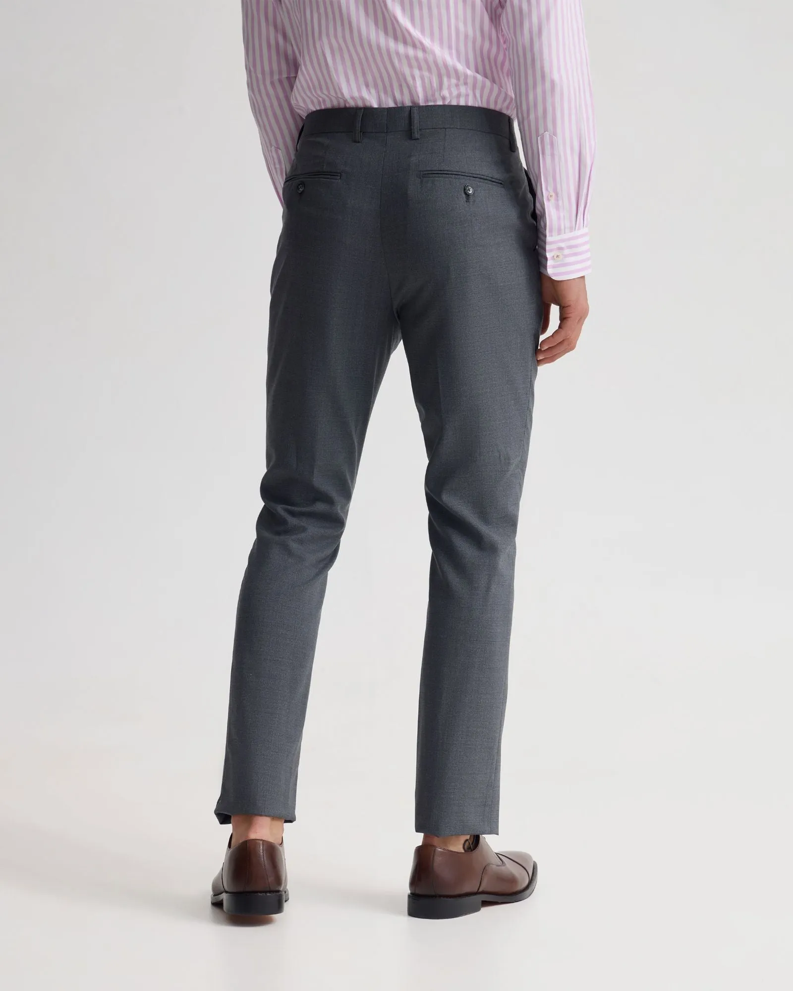 Byron Wool Suit Trousers sold by Oxford Shop product image thumbnail 3