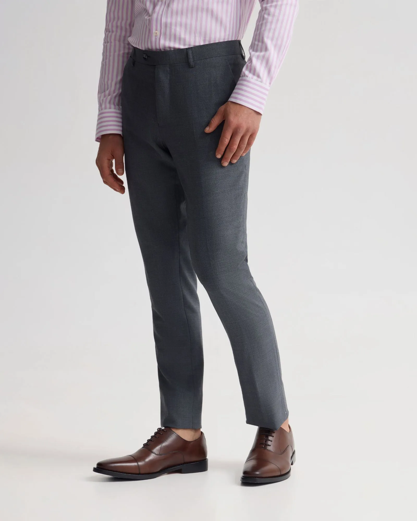 Byron Wool Suit Trousers sold by Oxford Shop product image thumbnail 2