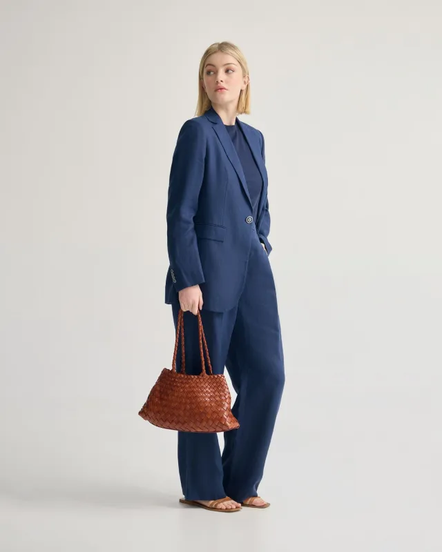 Lola Linen Blazer sold by Oxford Shop