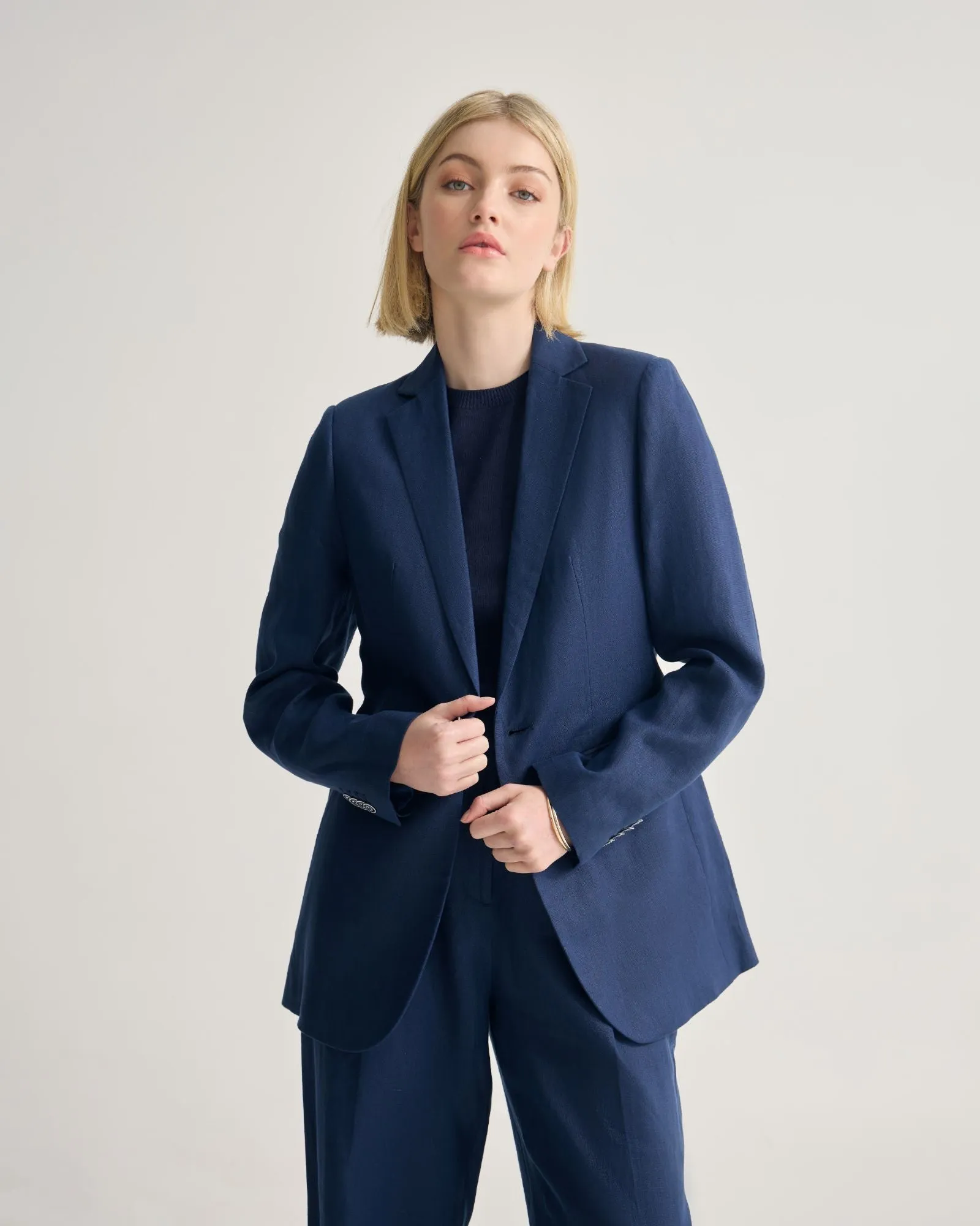 Lola Linen Blazer sold by Oxford Shop product image thumbnail 5