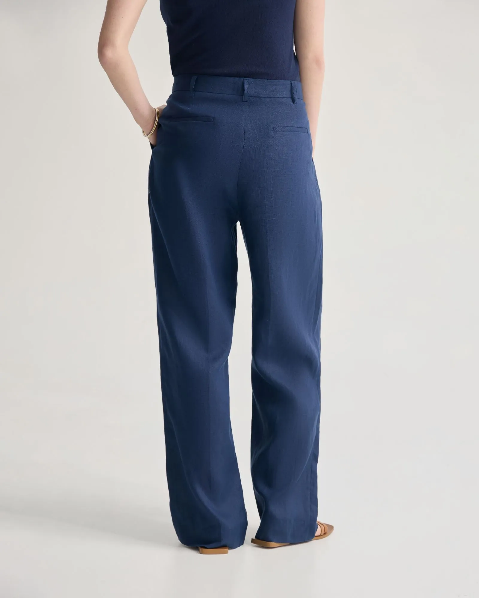 Billie Linen Pant sold by Oxford Shop product image thumbnail 3