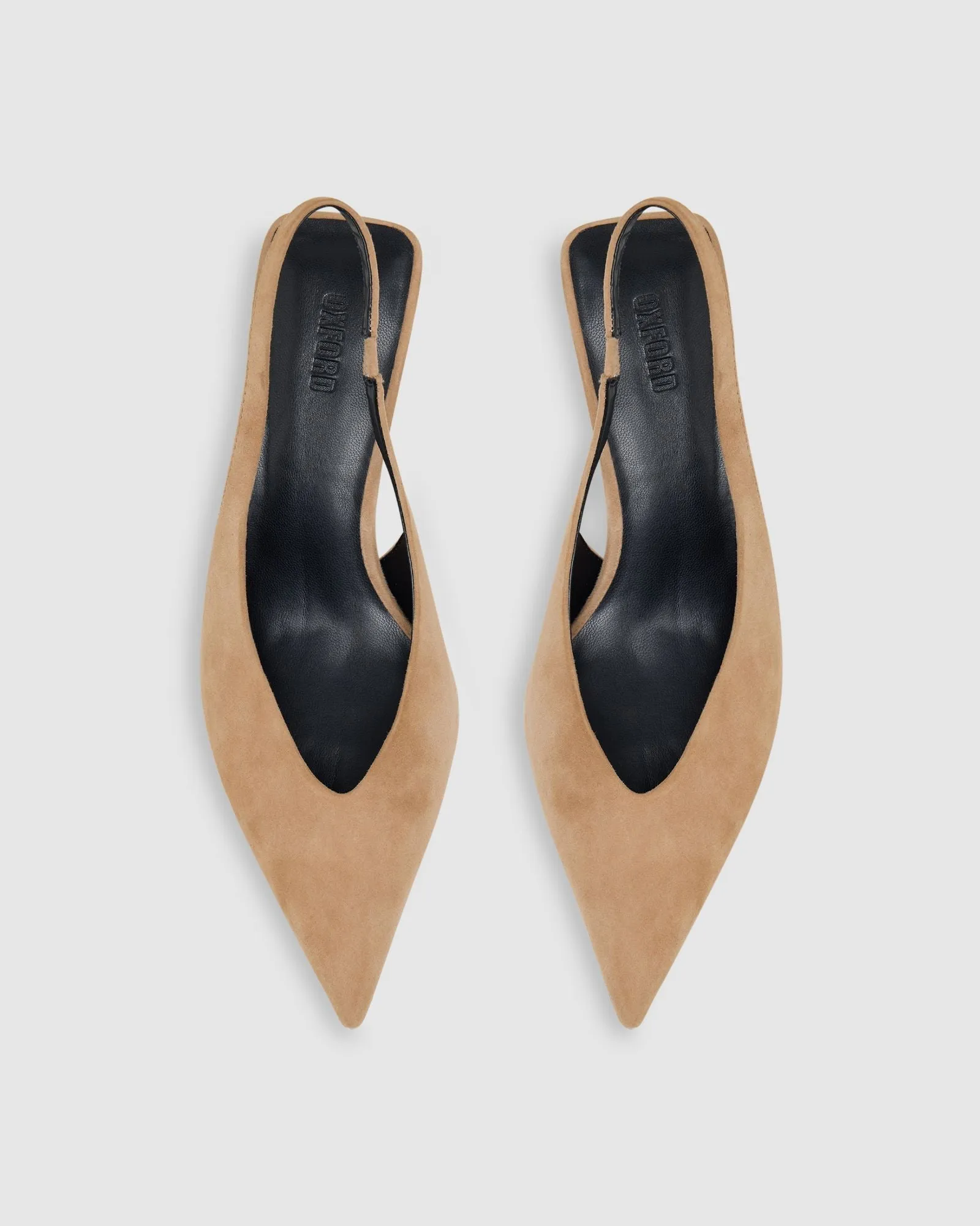 Roma Suede Sling Back Heel sold by Oxford Shop product image thumbnail 5