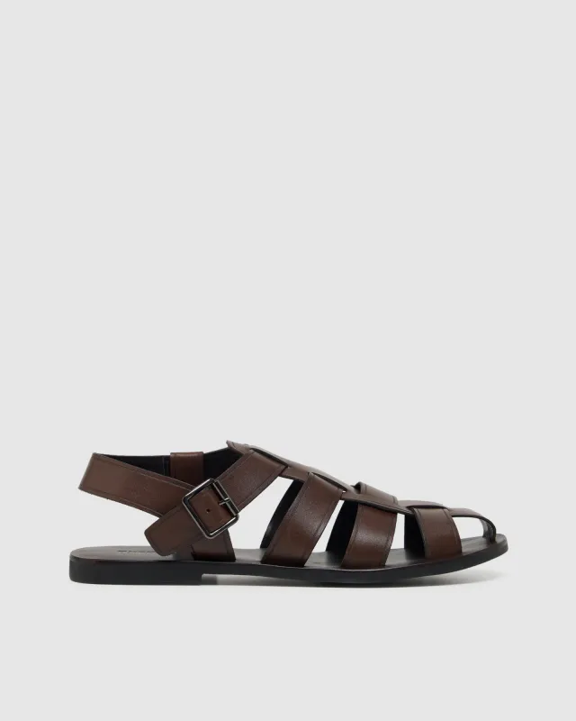 Ellas Leather Sandal sold by Oxford Shop