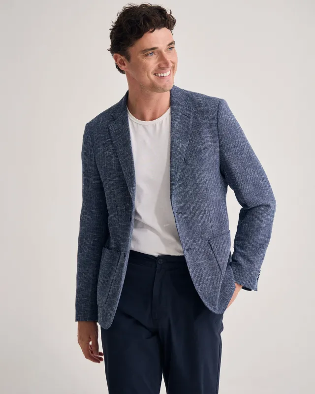 Milton Linen Blazer sold by Oxford Shop