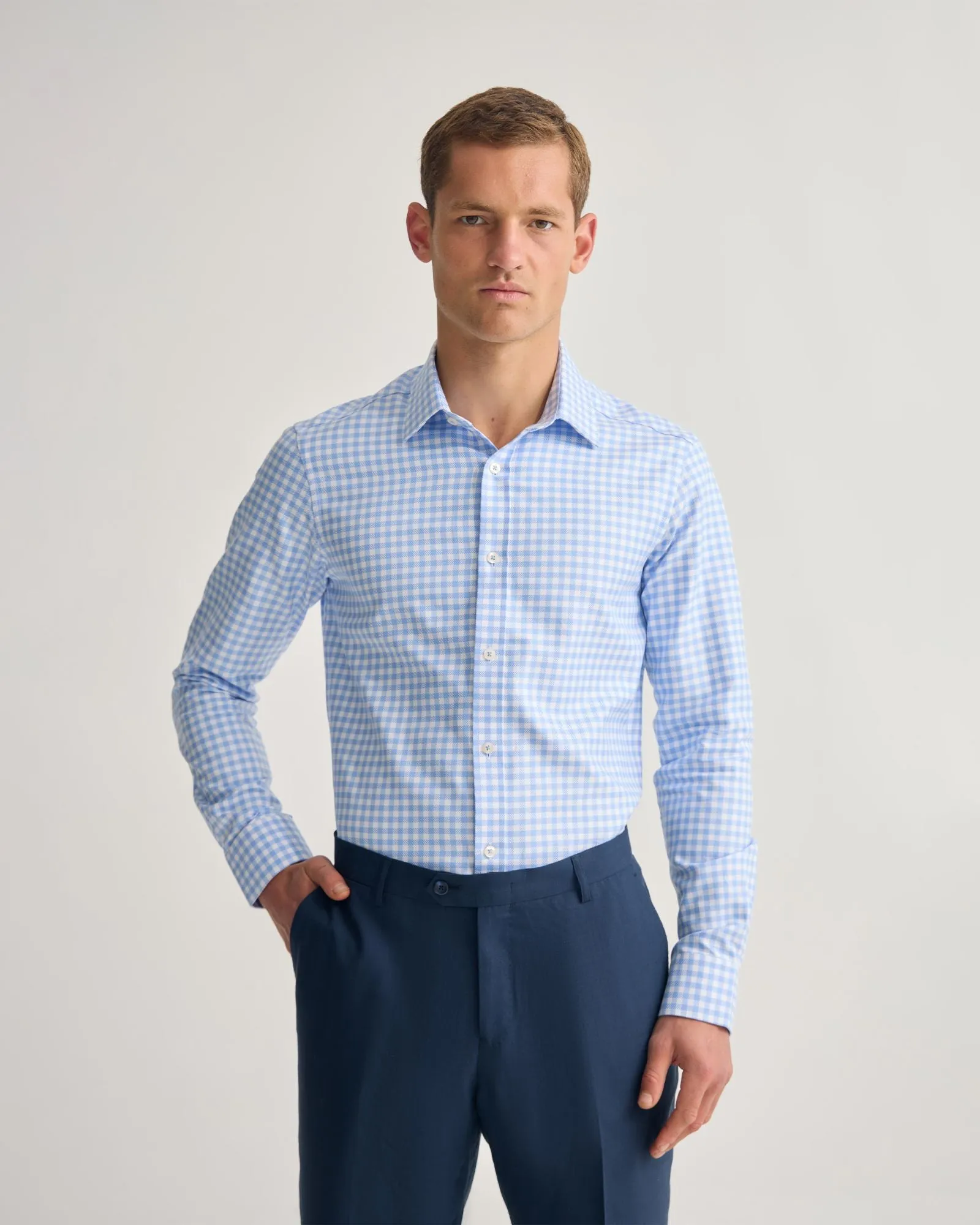 Beckton Slim Fit Shirt sold by Oxford Shop product image thumbnail 5