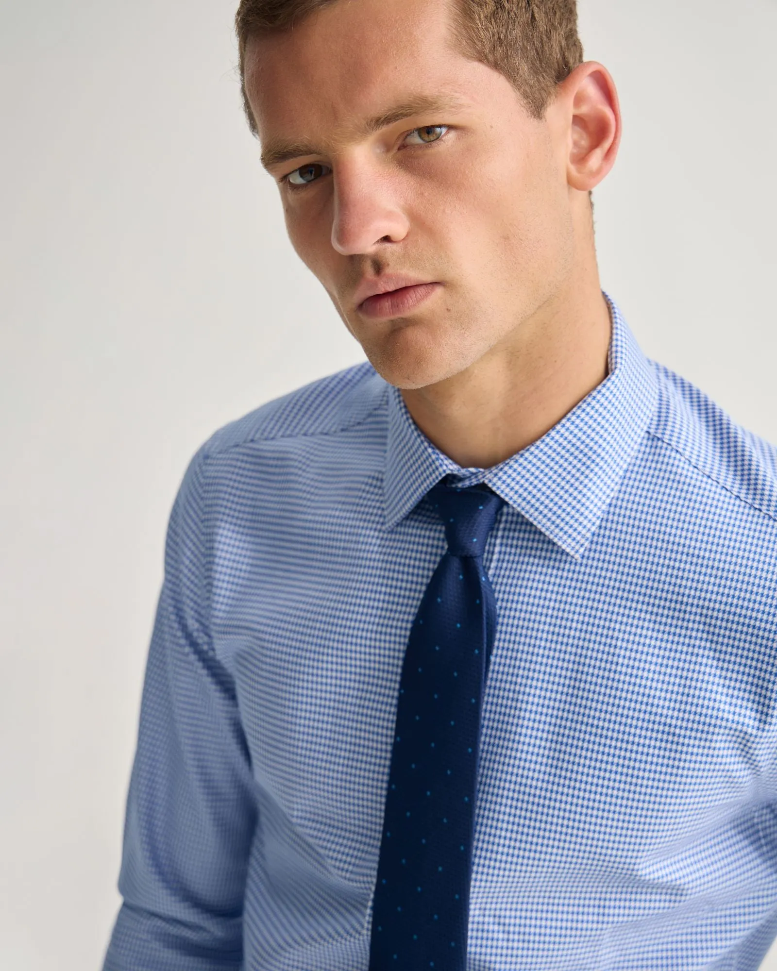 Beckton Slim Fit Cotton Shirt sold by Oxford Shop product image thumbnail 4