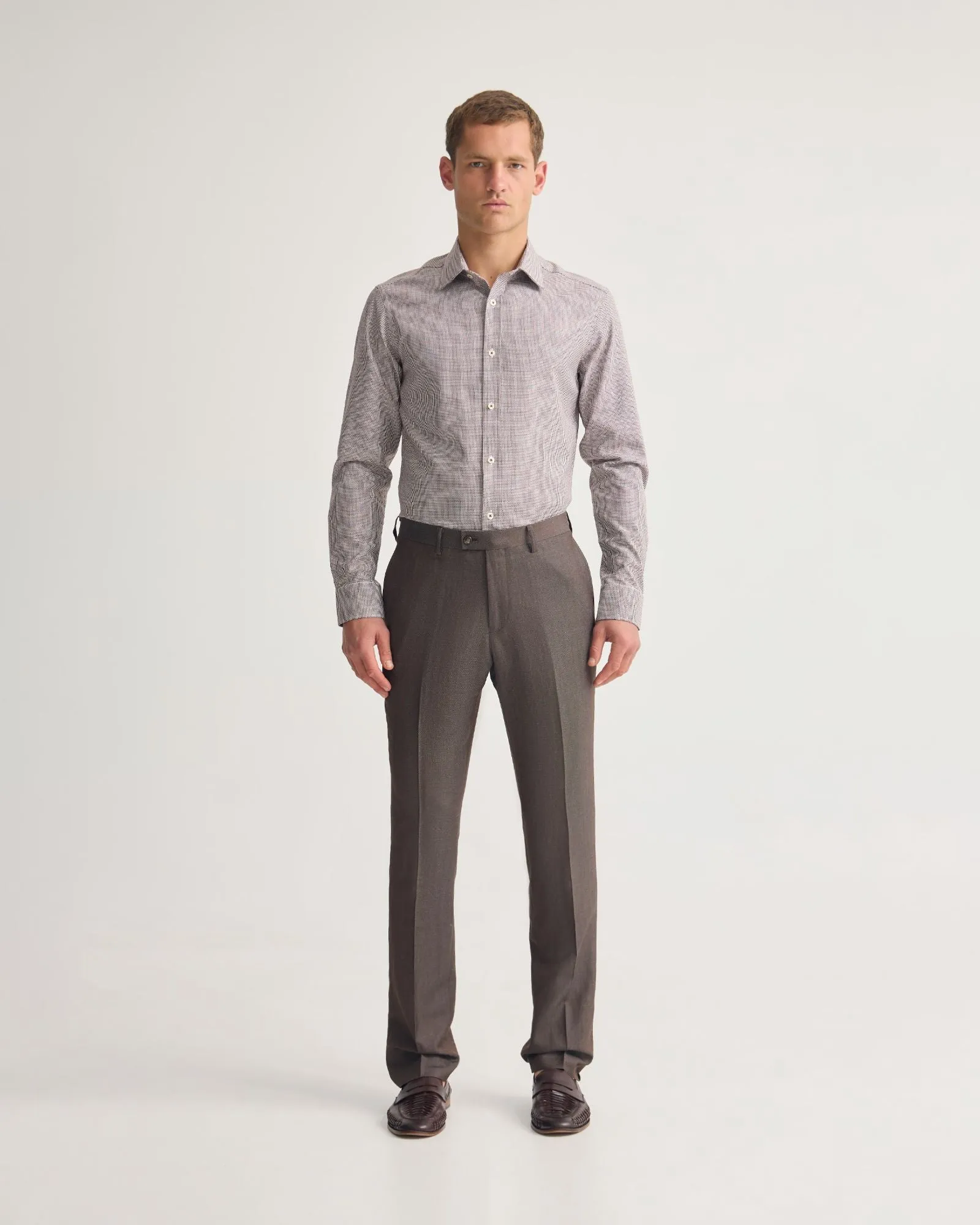 Beckton Slim Fit Cotton Shirt sold by Oxford Shop