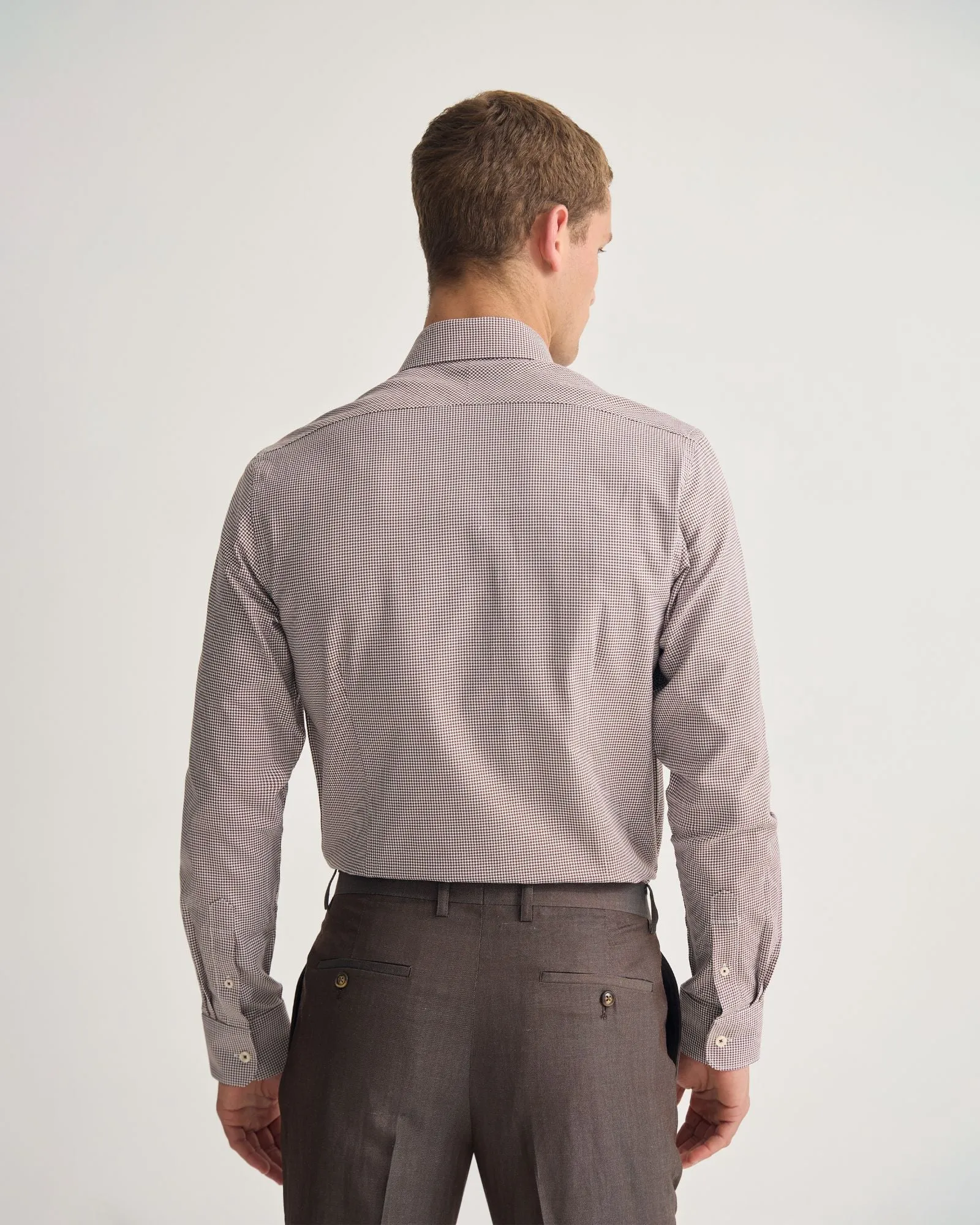 Beckton Slim Fit Cotton Shirt sold by Oxford Shop product image thumbnail 3