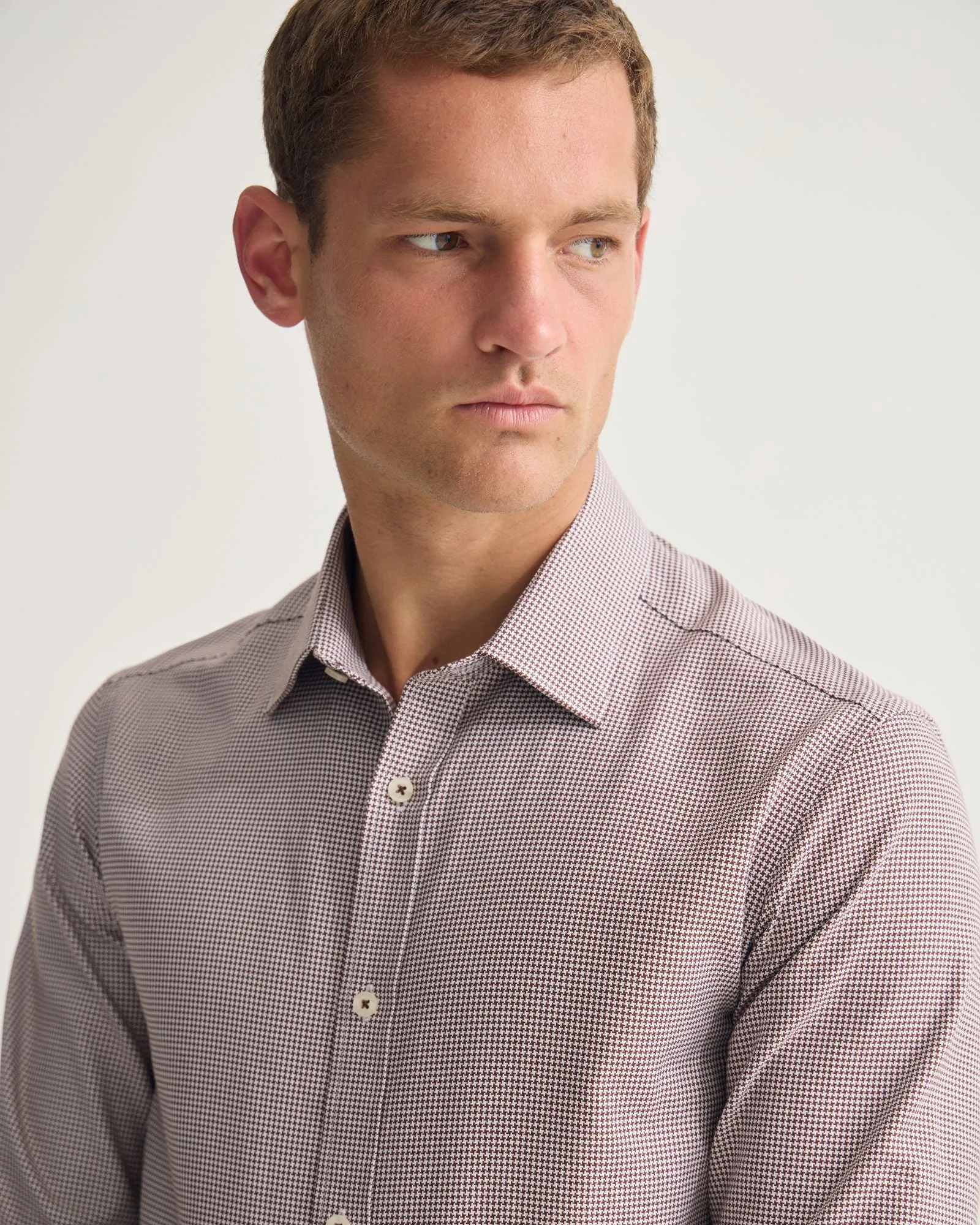 Beckton Slim Fit Cotton Shirt sold by Oxford Shop product image thumbnail 4