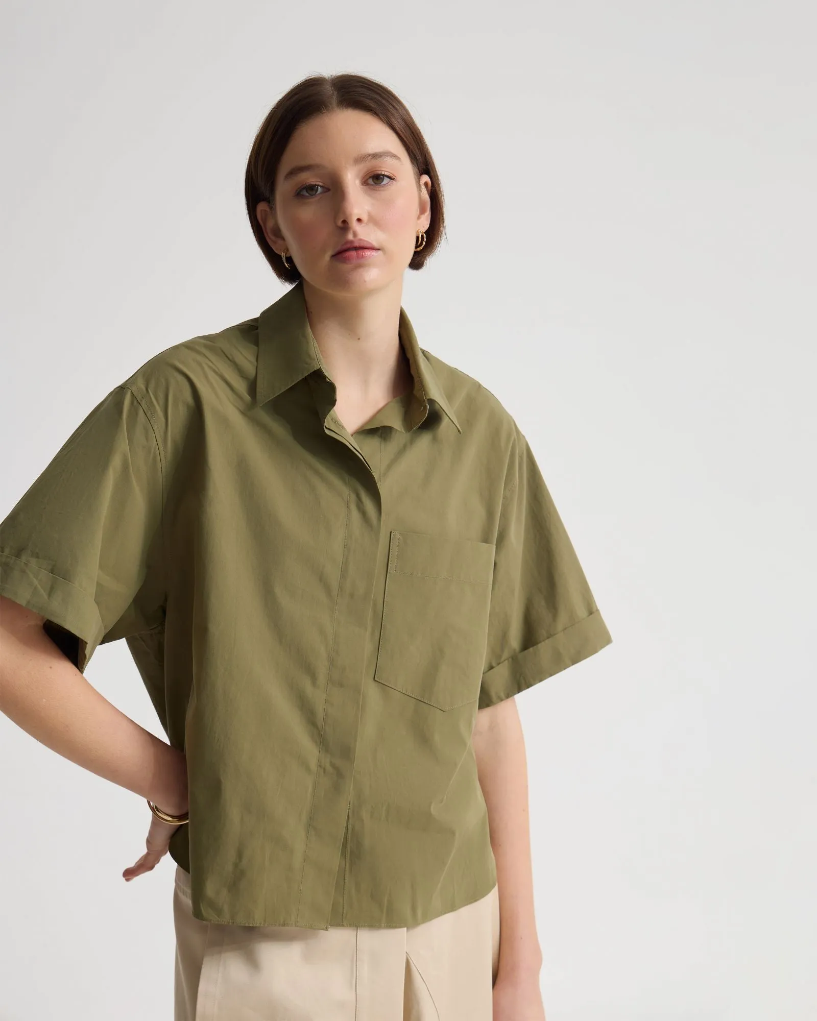 Dalia Cotton Shirt sold by Oxford Shop product image thumbnail 4