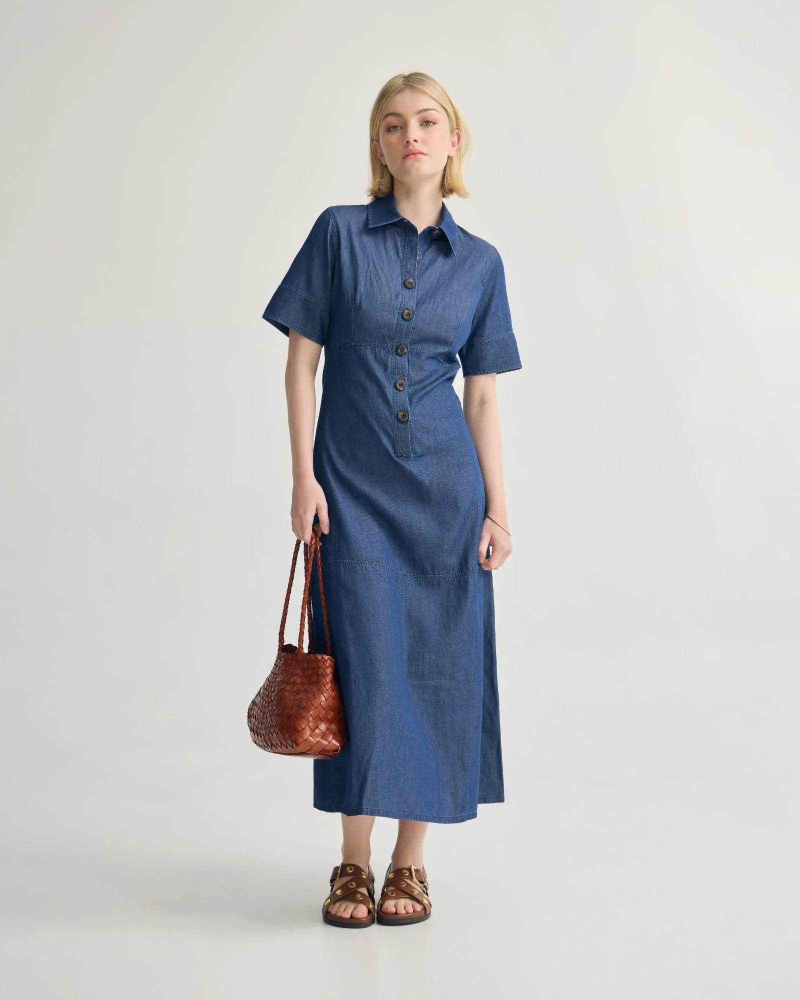 Natachia Button Up Dress sold by Oxford Shop