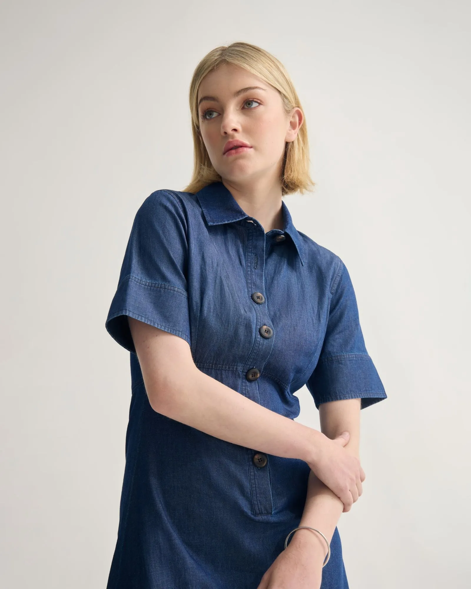 Natachia Button Up Dress sold by Oxford Shop product image thumbnail 4