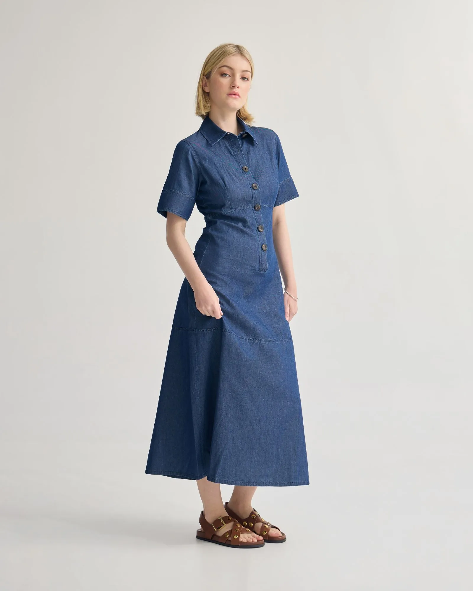Natachia Button Up Dress sold by Oxford Shop product image thumbnail 2